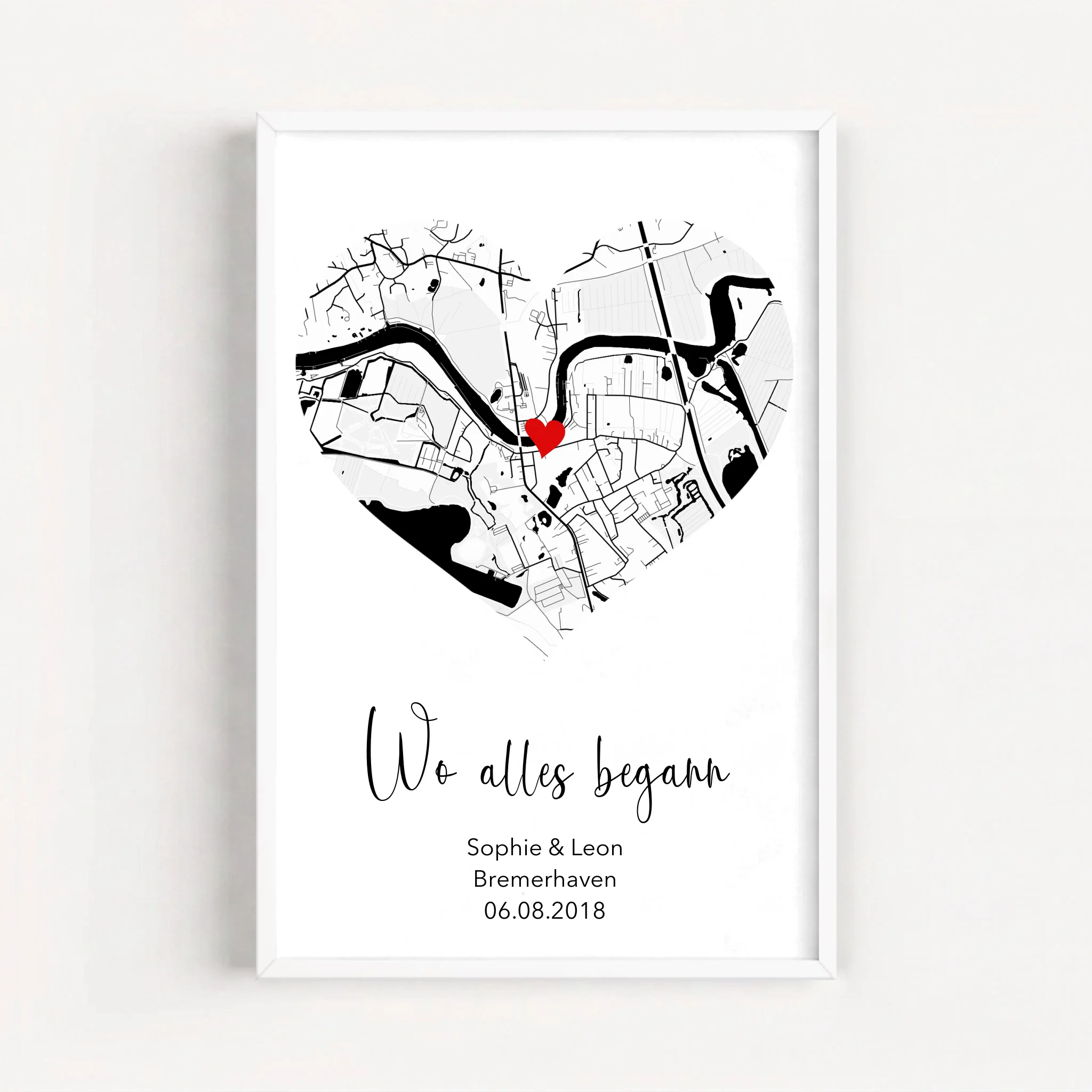 Live Mockup - Frame Poster - White - 60x90