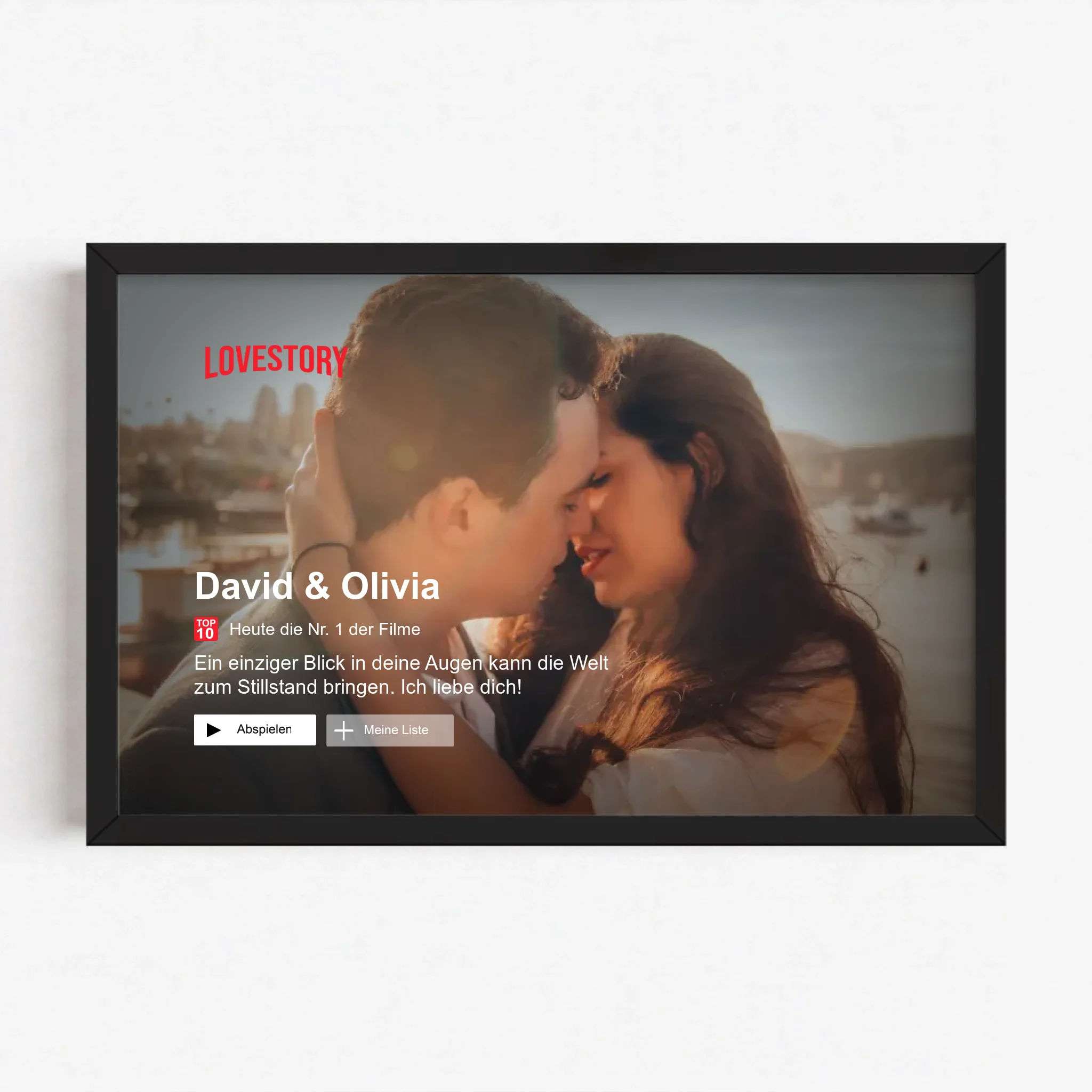 Live Mockup - Frame Poster - Black - 30x20