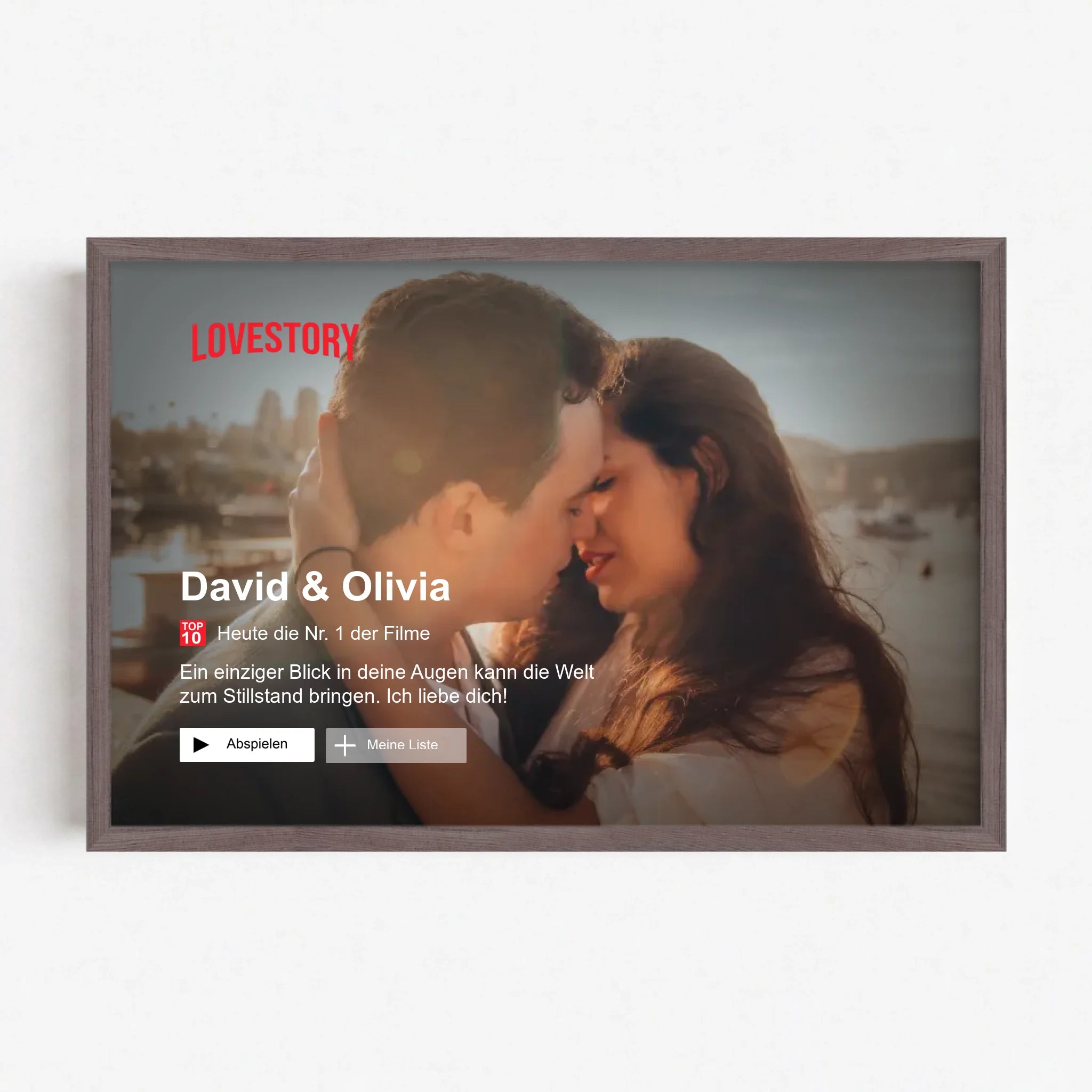 Live Mockup - Frame Poster - Wood - 60x40