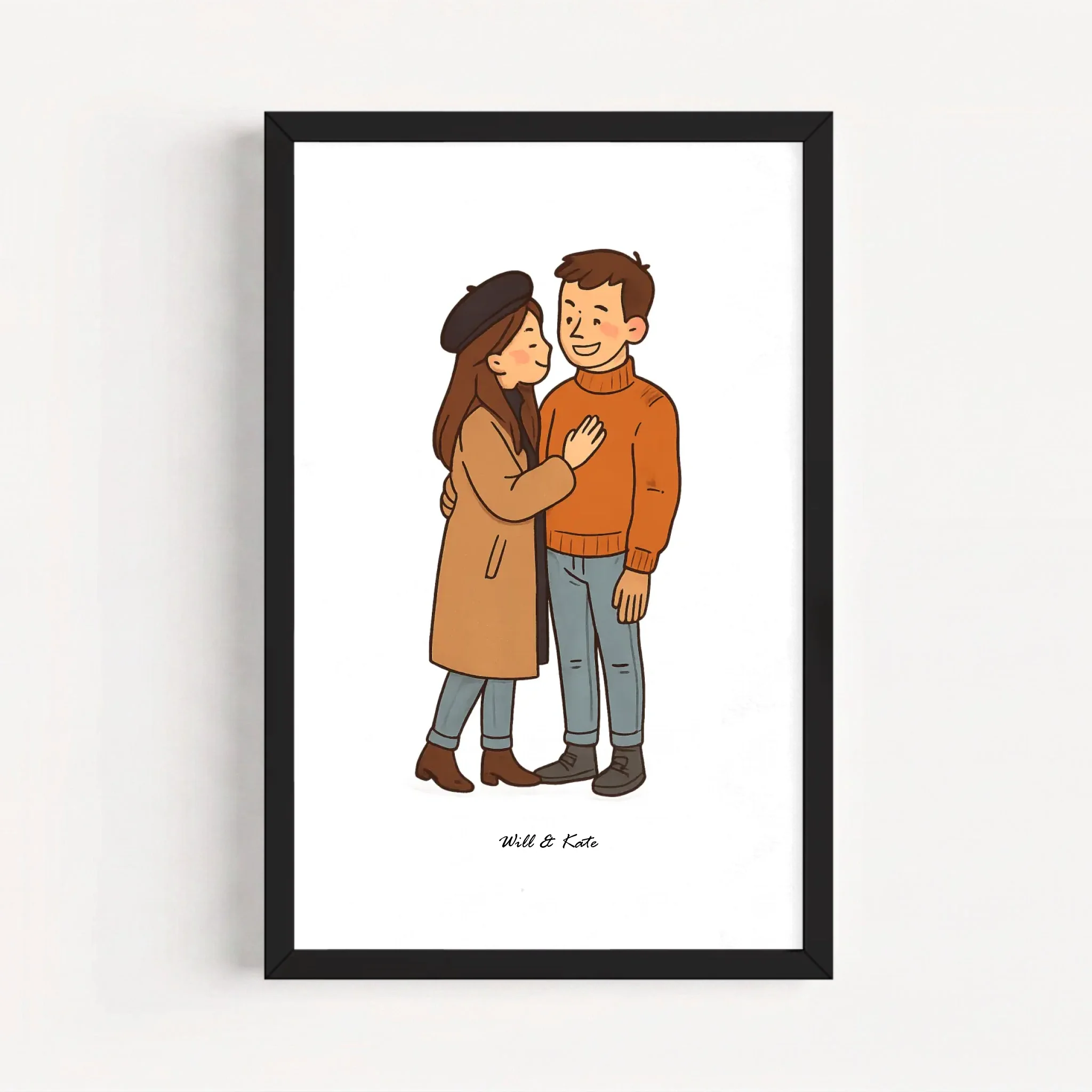 Live Mockup - Frame Poster - Black - 20x30