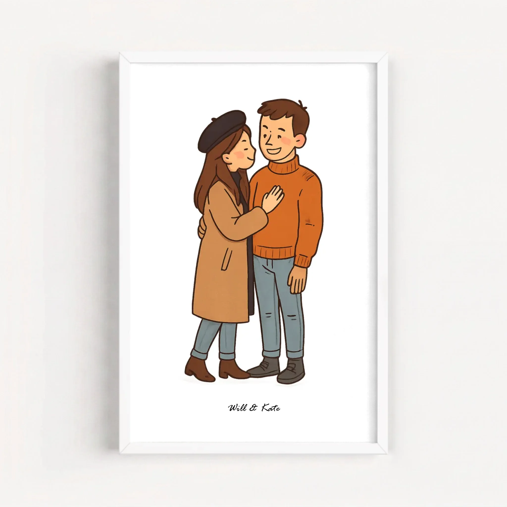 Live Mockup - Frame Poster - White - 40x60