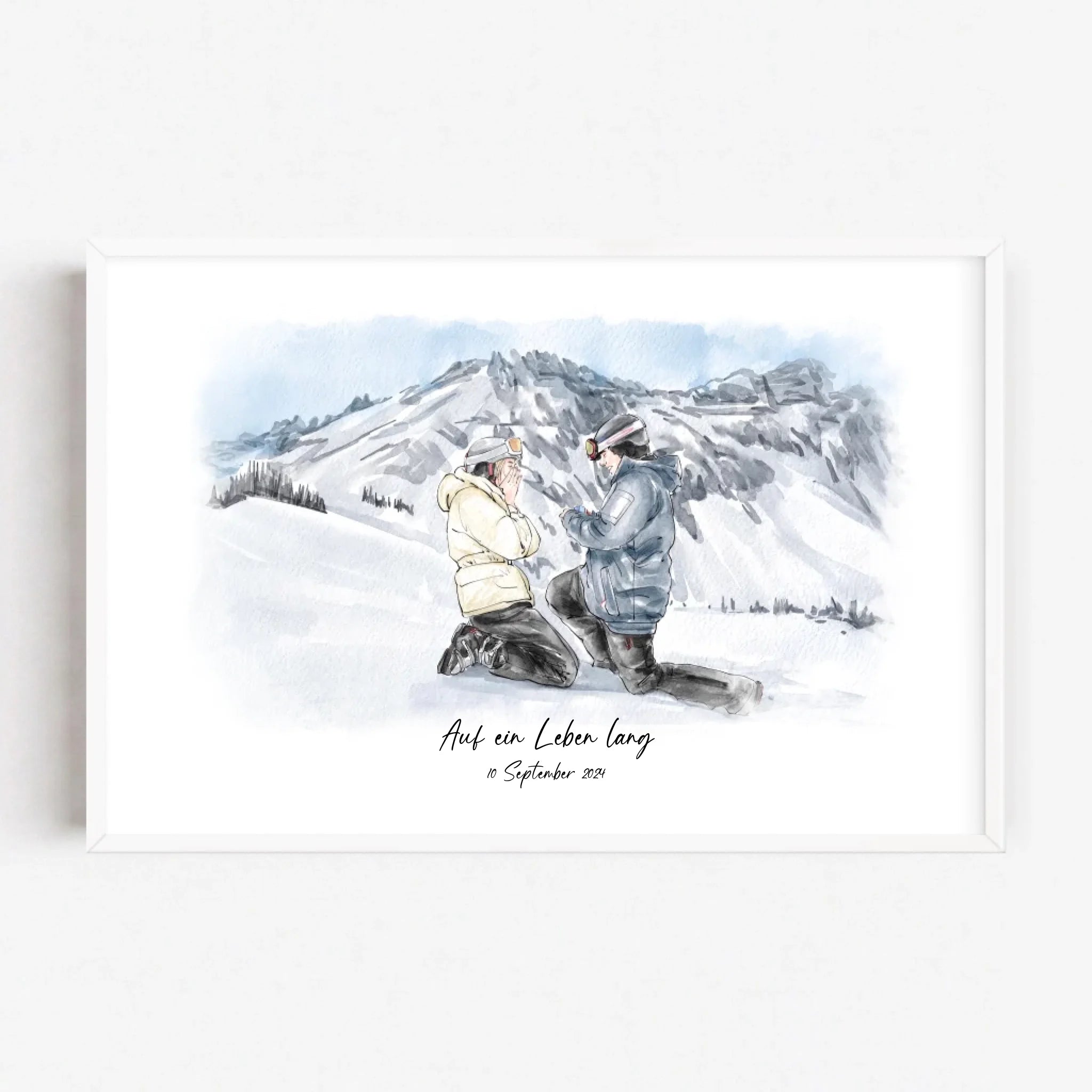 Live Mockup - Frame Poster - White - 90x60