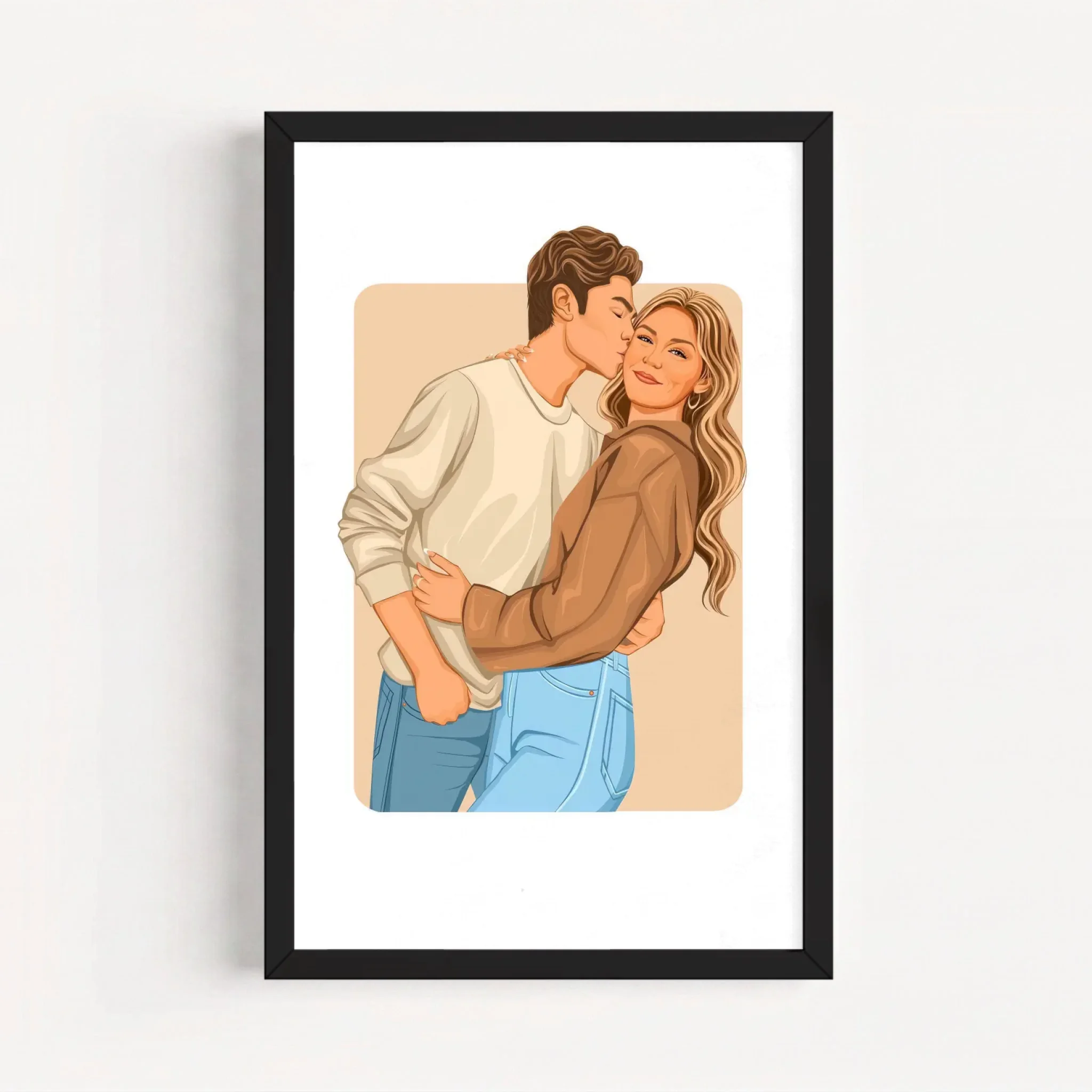 Live Mockup - Frame Poster - Black - 20x30