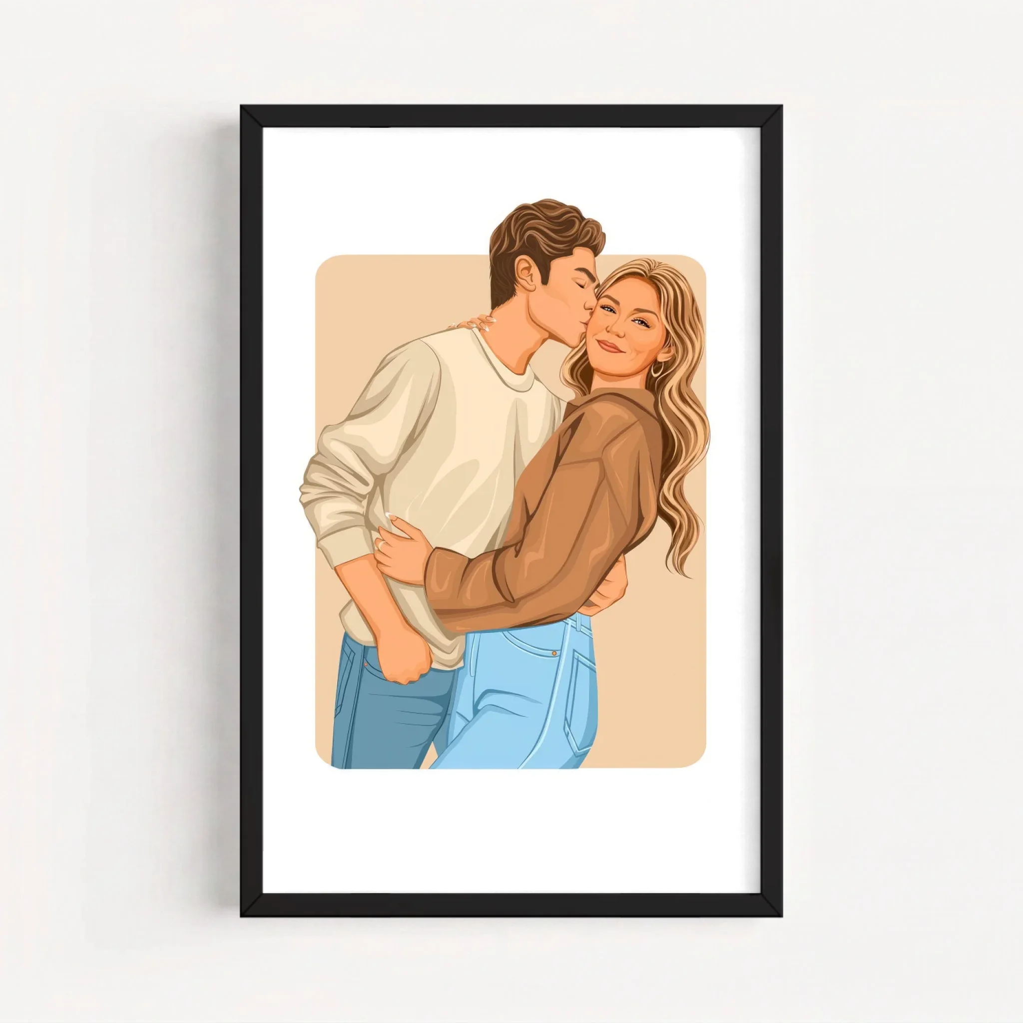 Live Mockup - Frame Poster - Black - 40x60