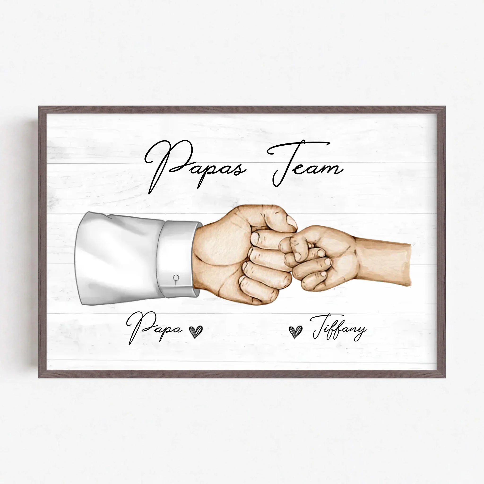 Live Mockup - Frame Poster - Wood - 90x60