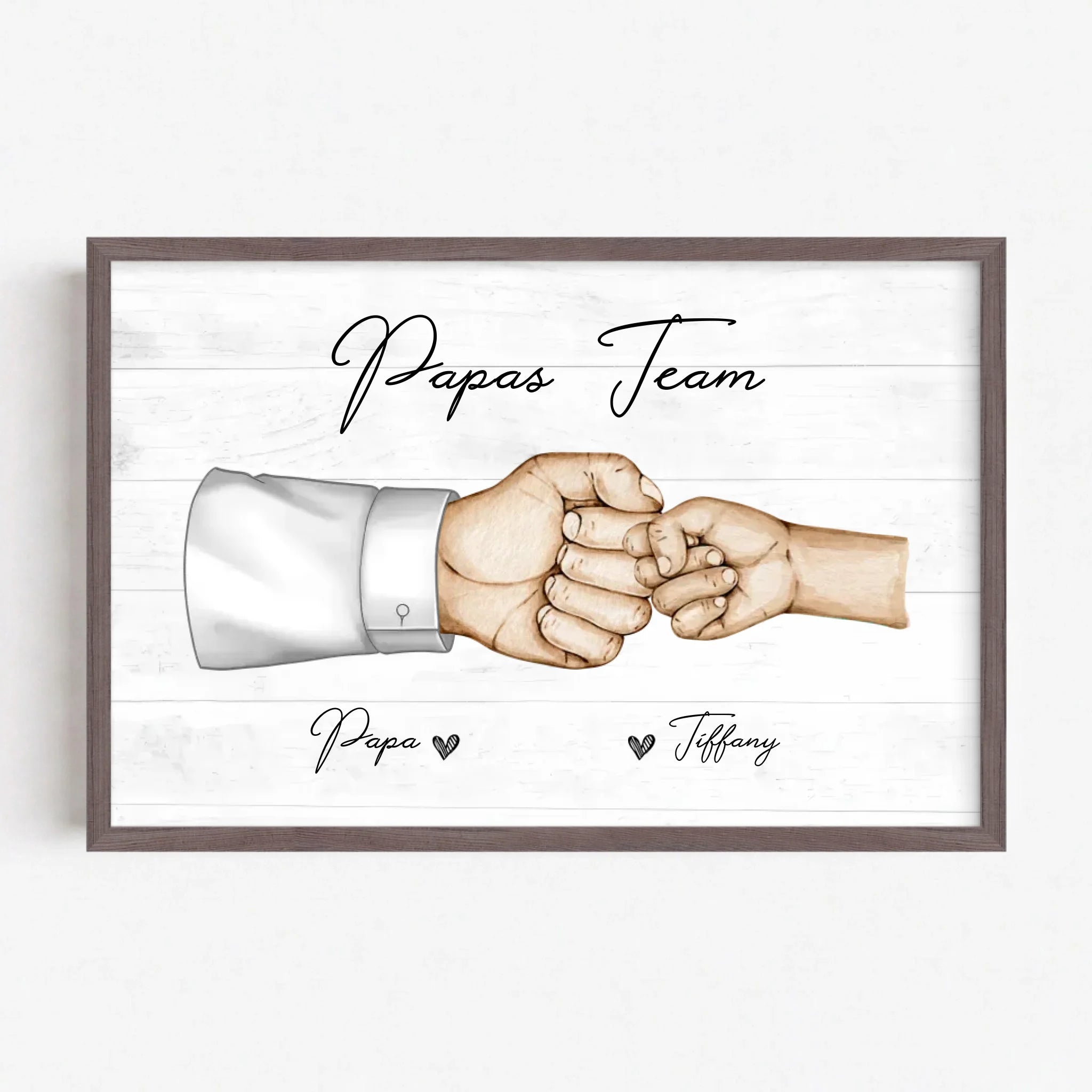 Live Mockup - Frame Poster - Wood - 60x40