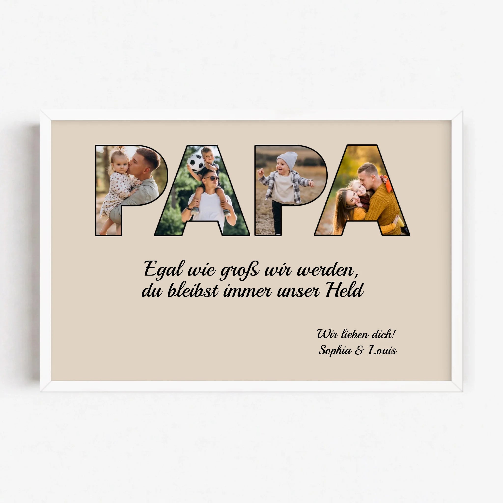 Live Mockup - Frame Poster - White - 60x40