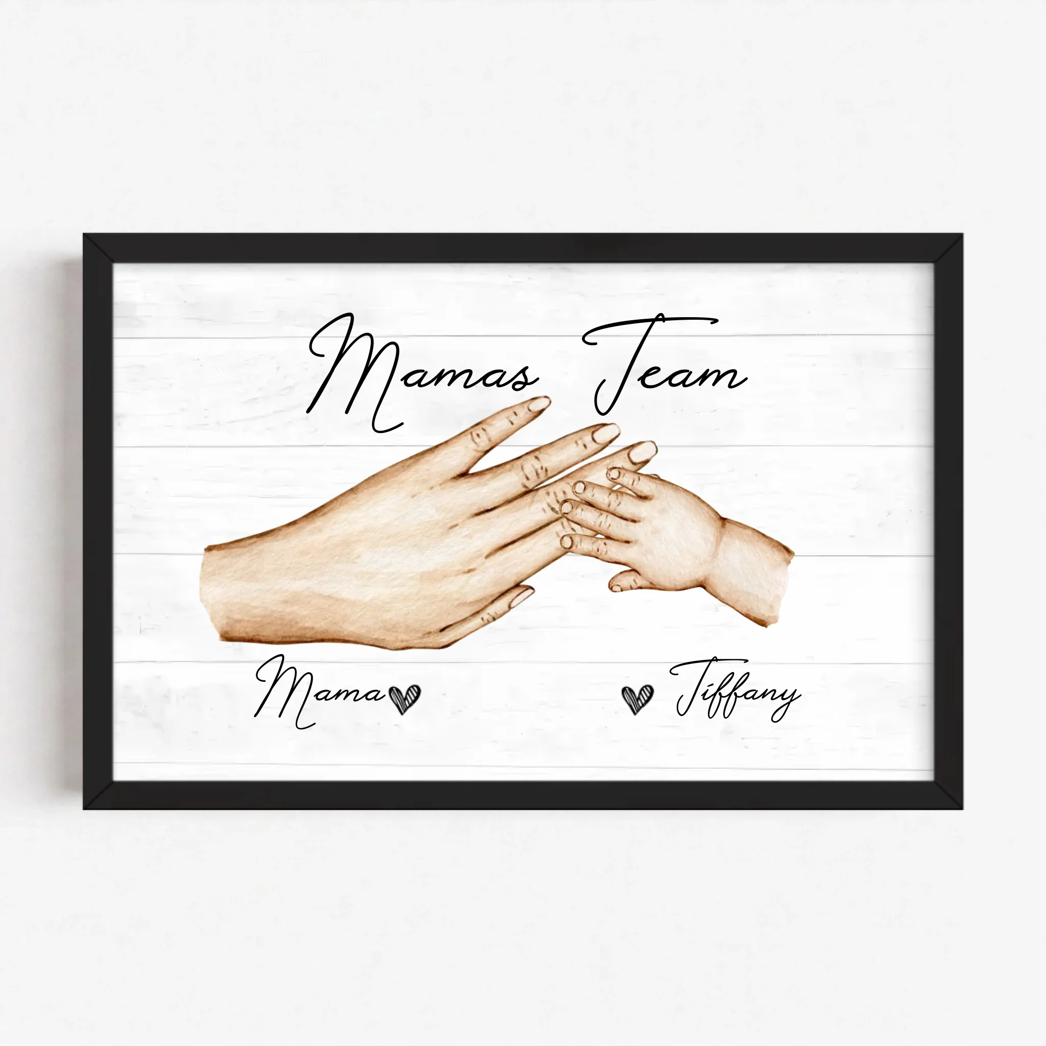 Live Mockup - Frame Poster - Black - 30x20