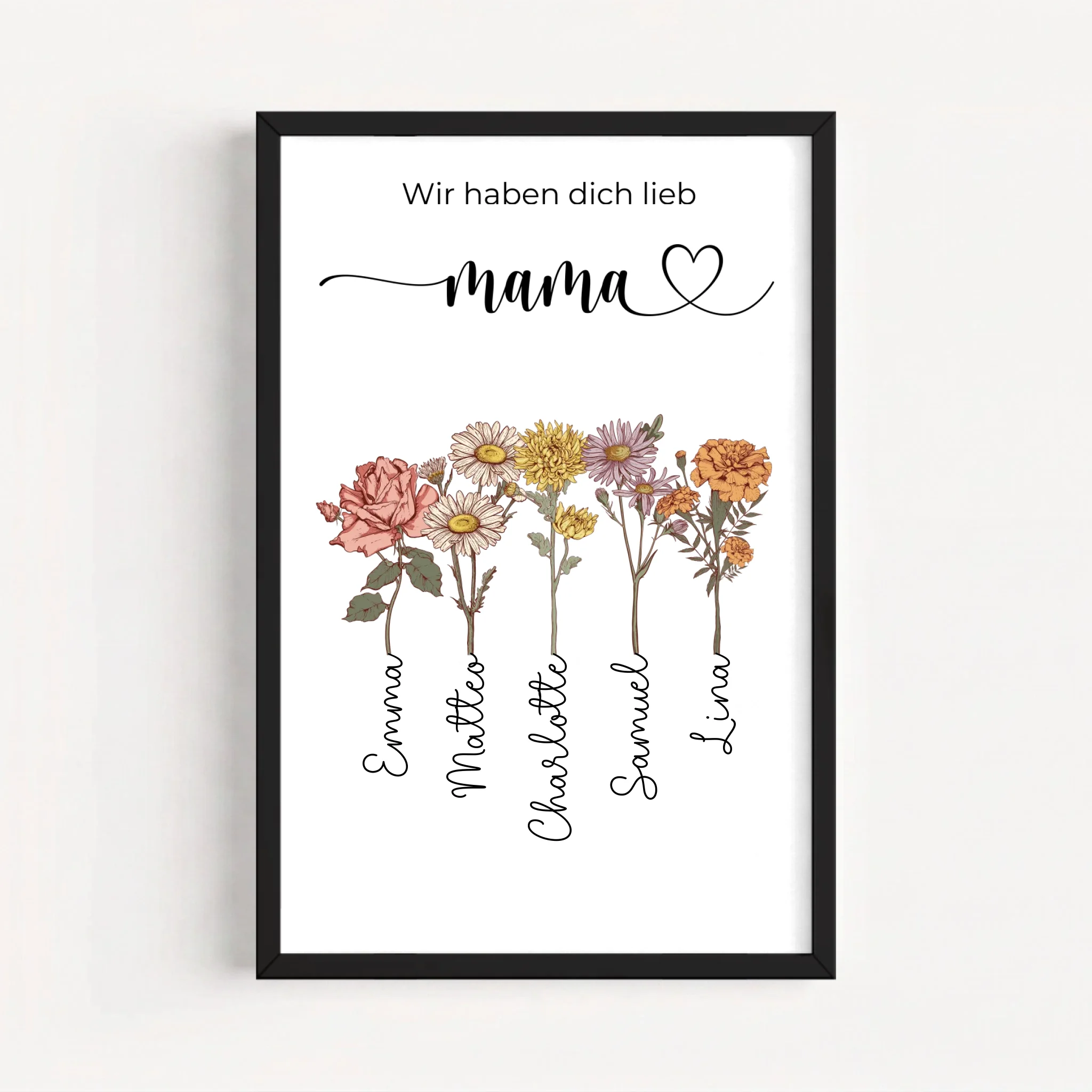 Live Mockup - Frame Poster - Black - 40x60