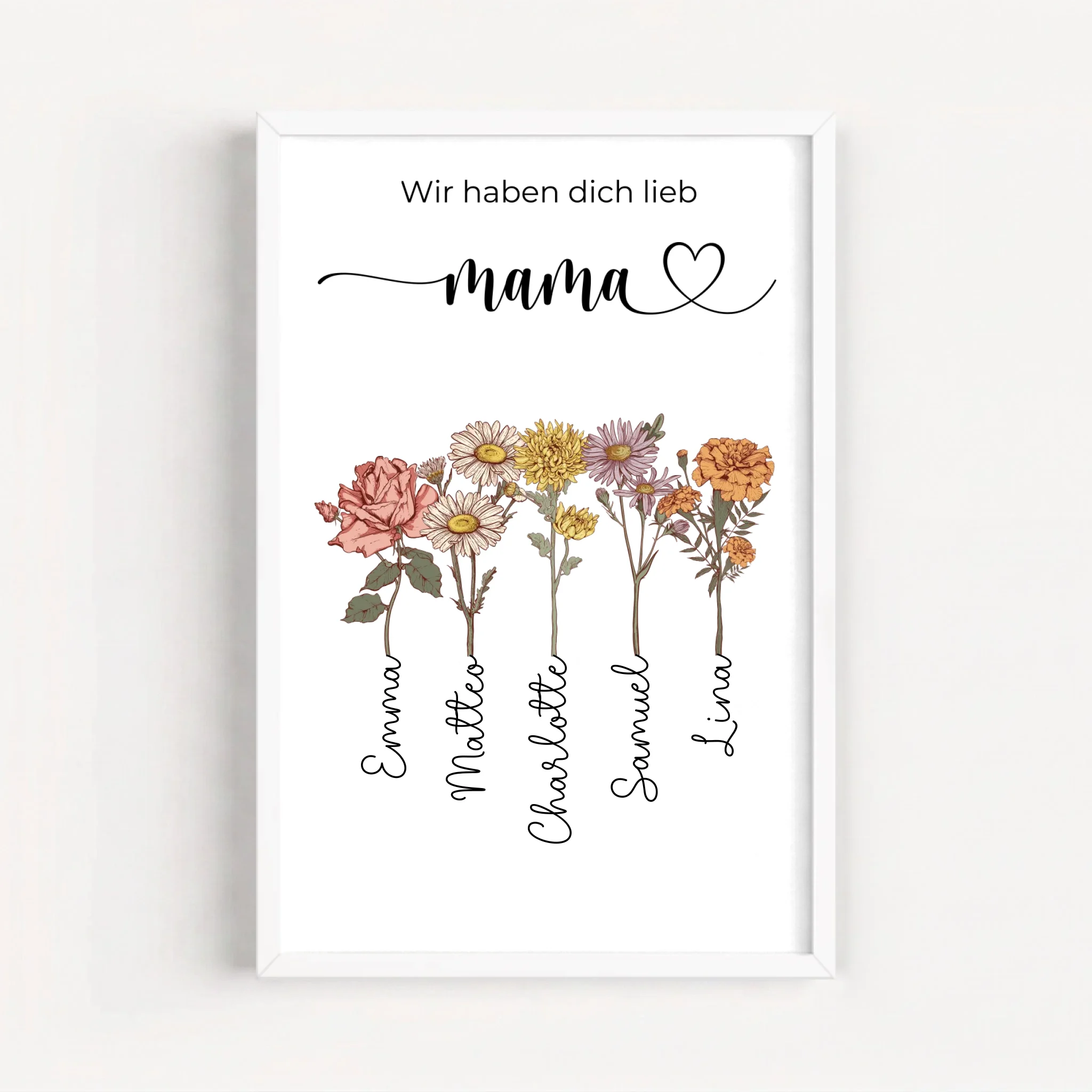 Live Mockup - Frame Poster - White - 40x60