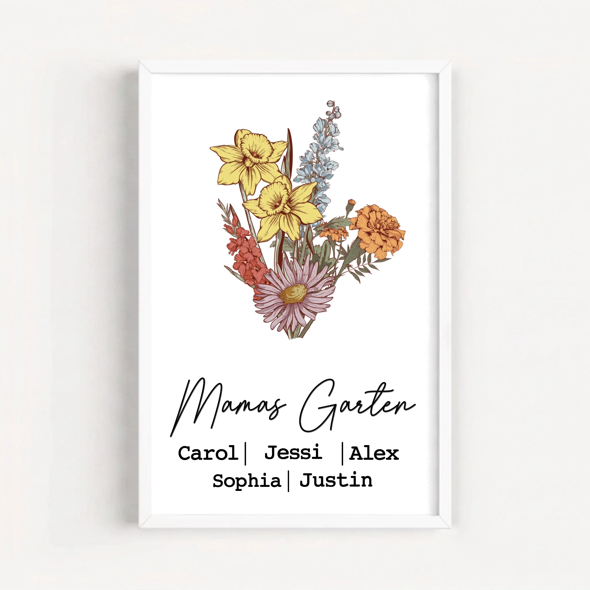 Live Mockup - Frame Poster - White - 40x60