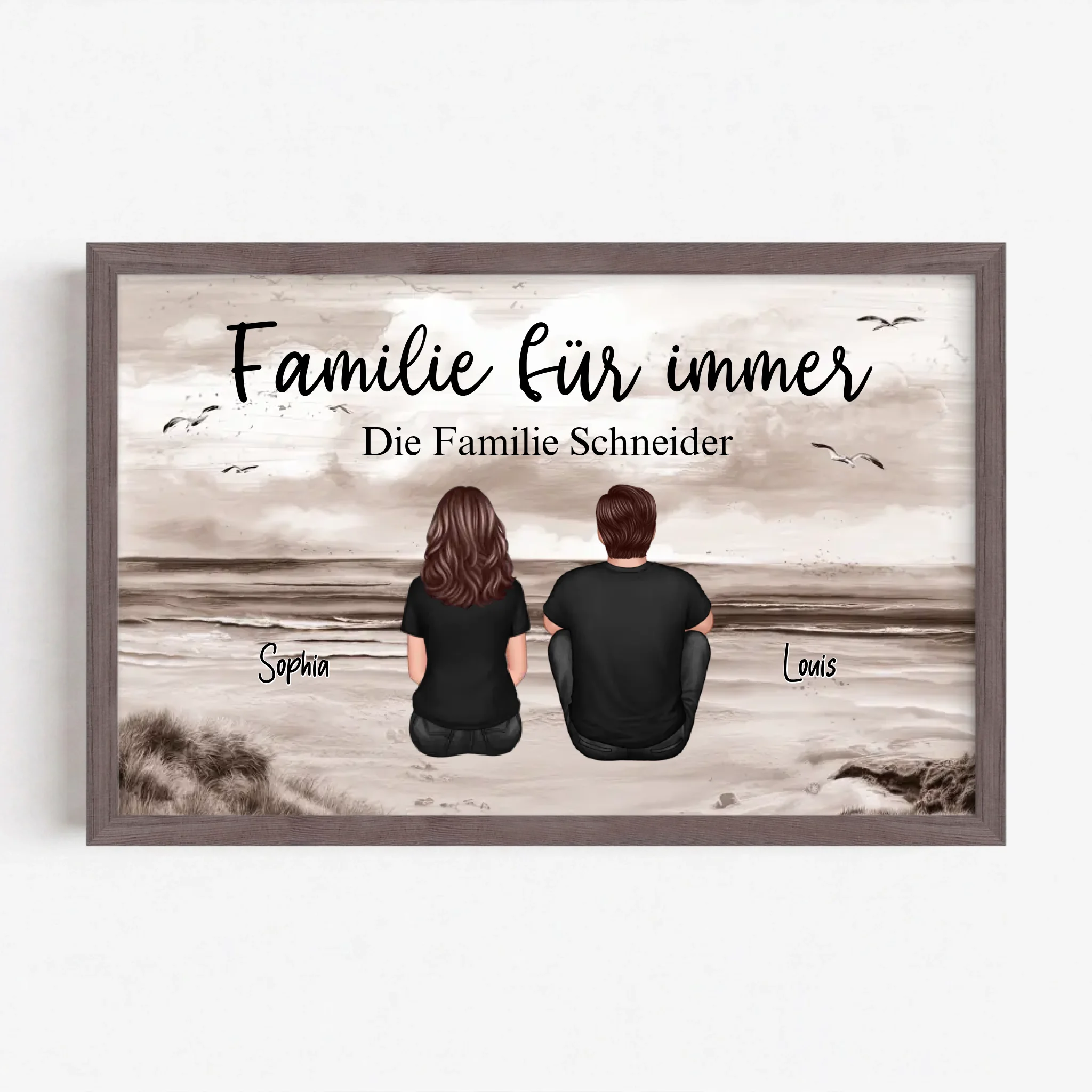 Live Mockup - Frame Poster - Wood - 30x20
