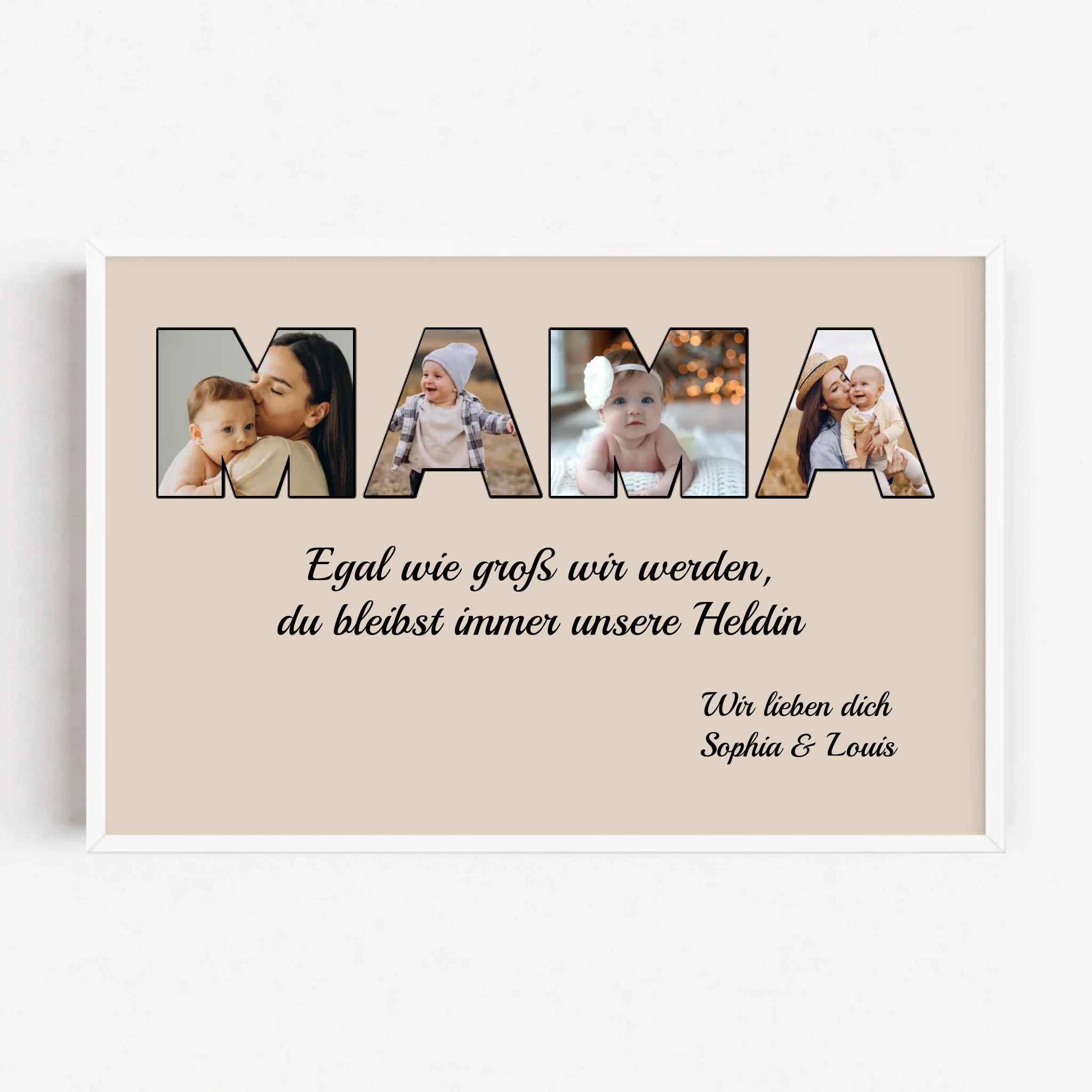 Live Mockup - Frame Poster - White - 90x60