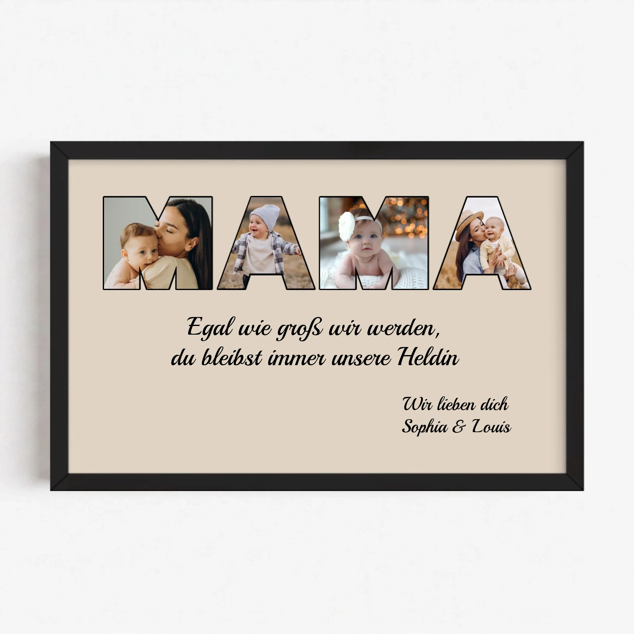 Live Mockup - Frame Poster - Black - 30x20
