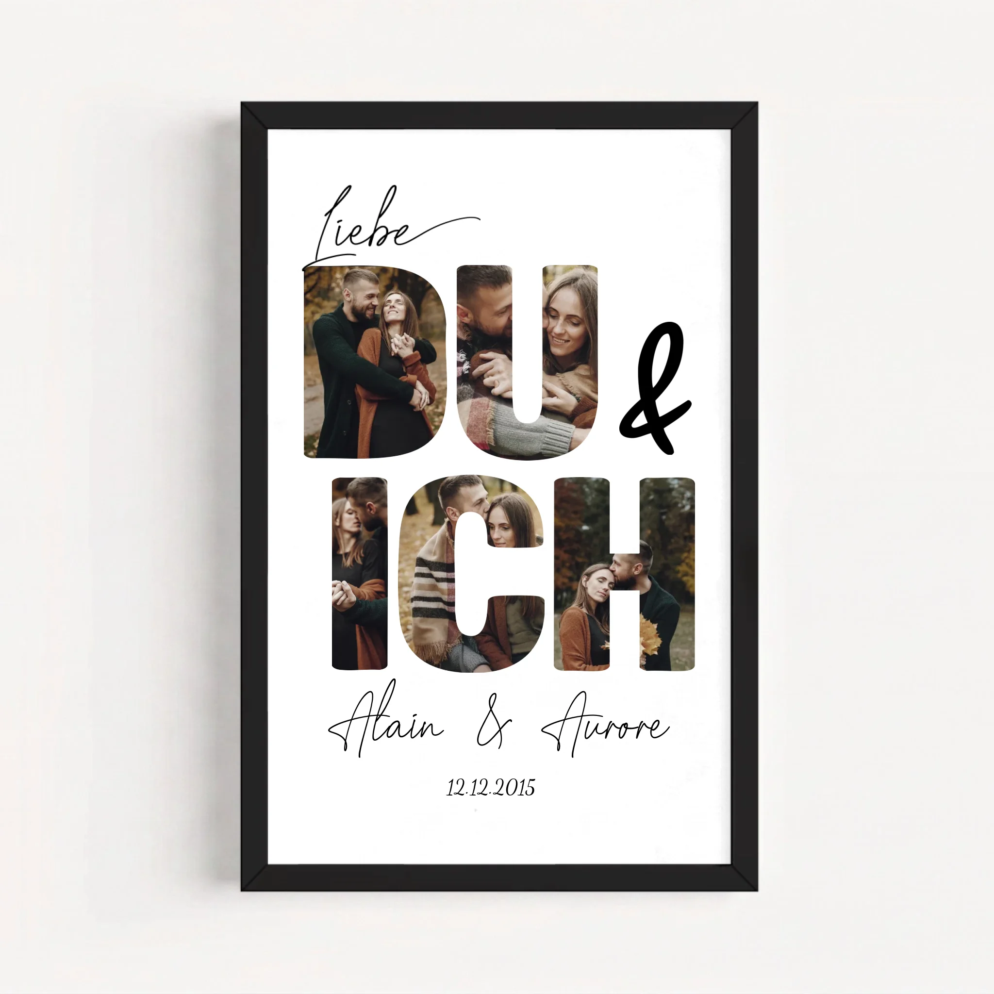 Live Mockup - Frame Poster - Black - 20x30