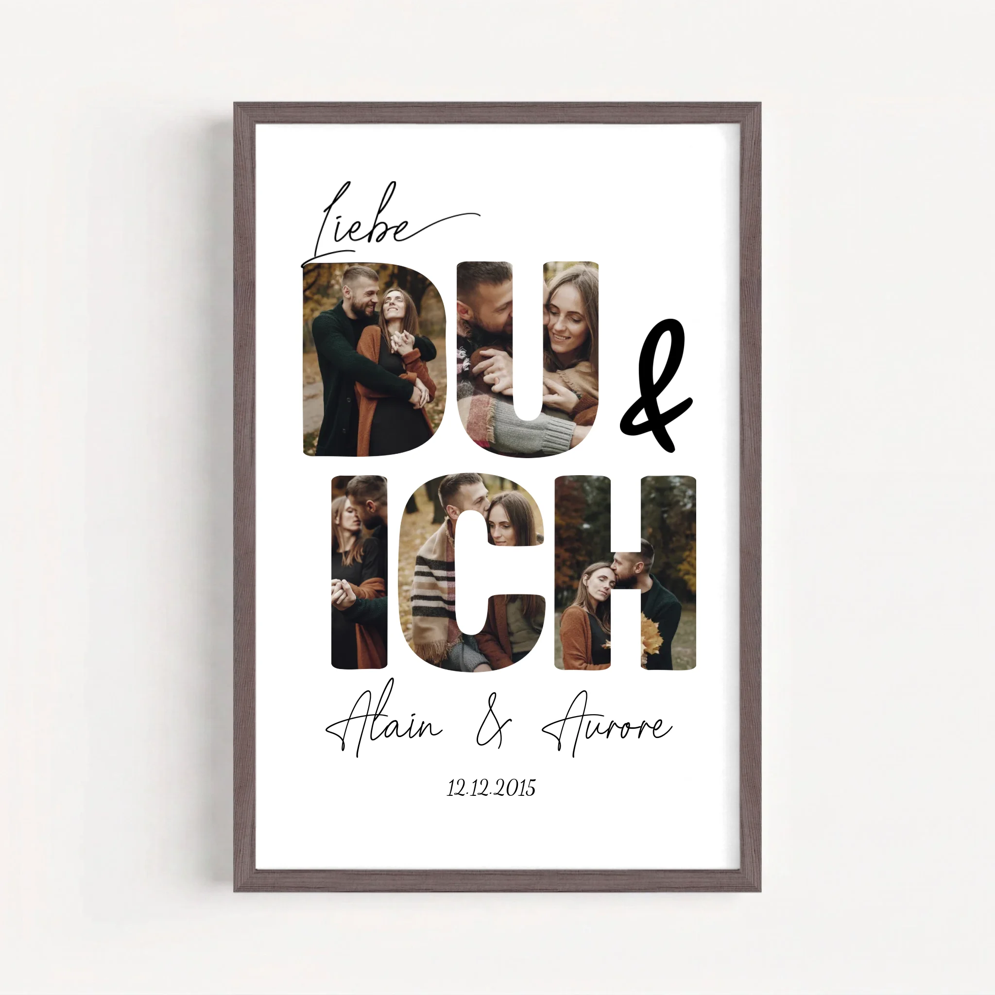 Live Mockup - Frame Poster - Wood - 40x60