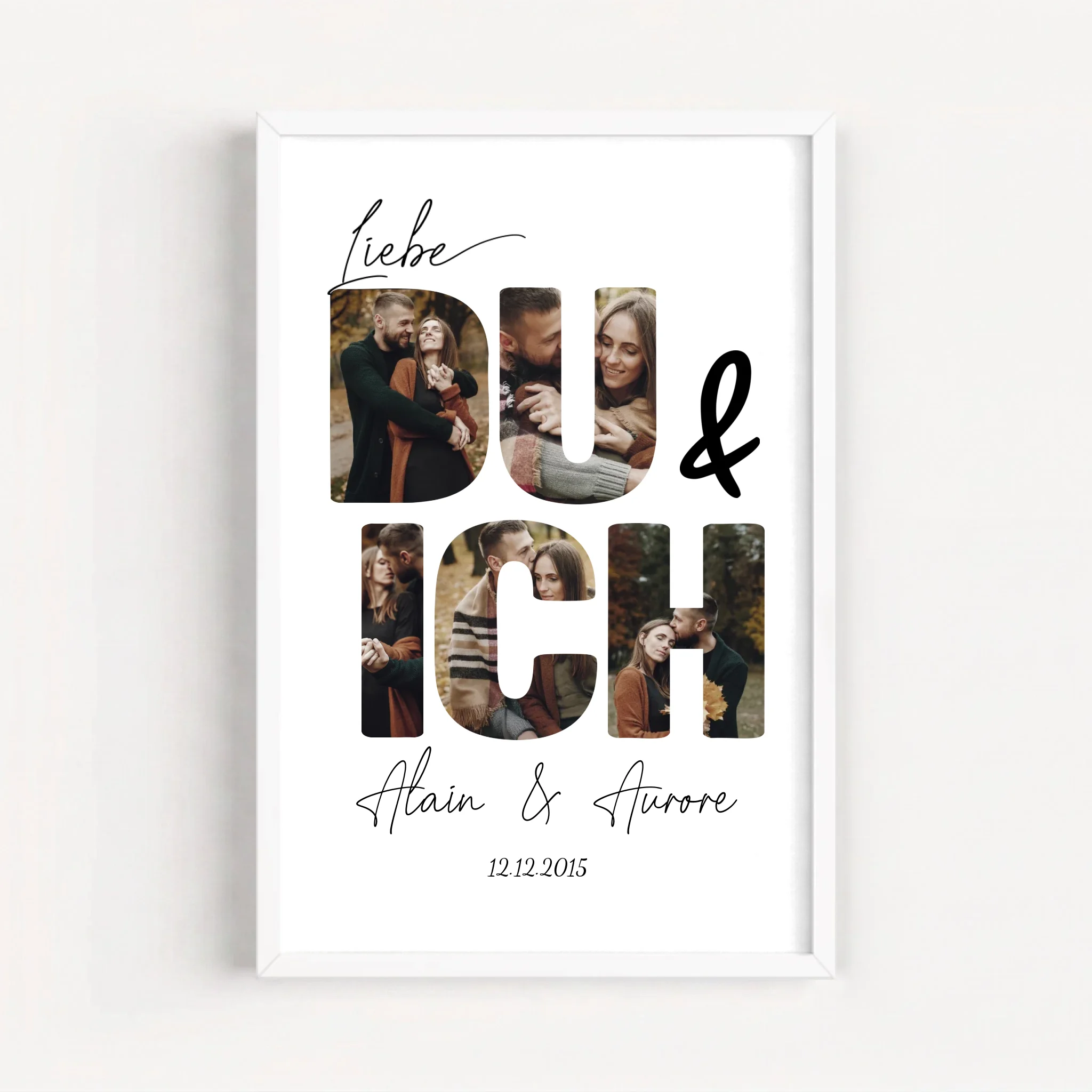 Live Mockup - Frame Poster - White - 40x60