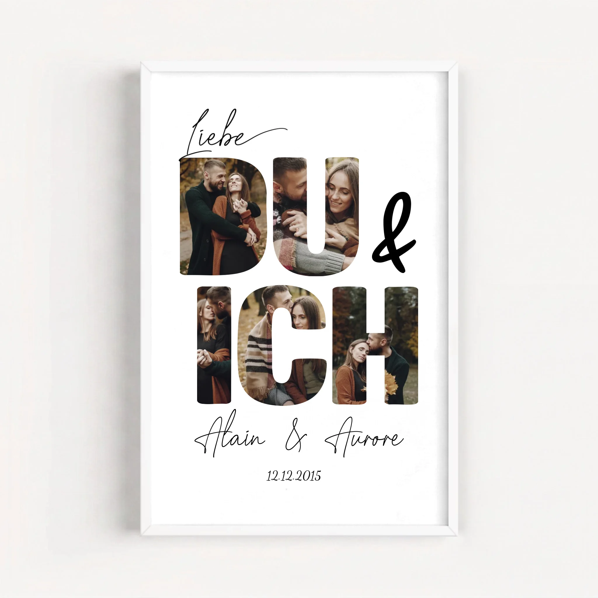 Live Mockup - Frame Poster - White - 60x90