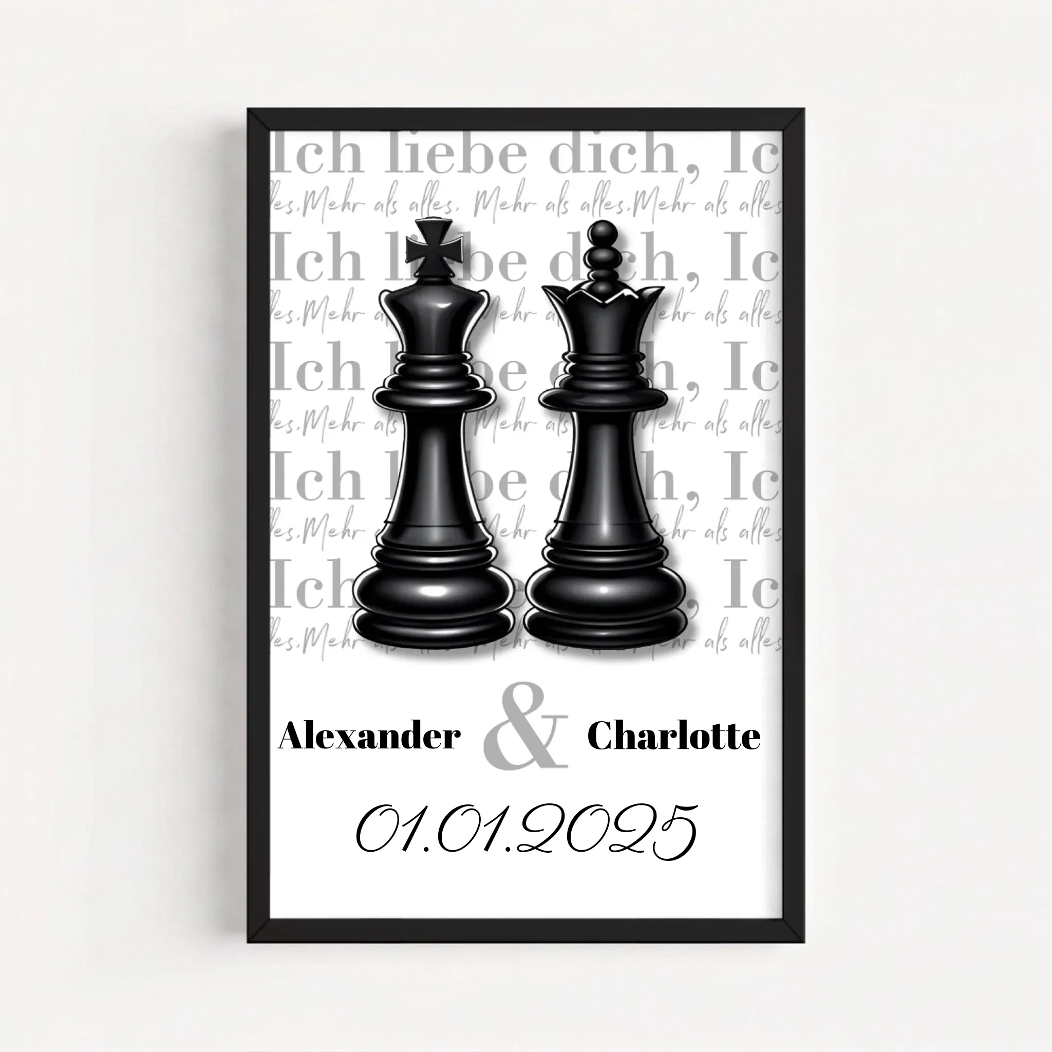 Live Mockup - Frame Poster - Black - 40x60
