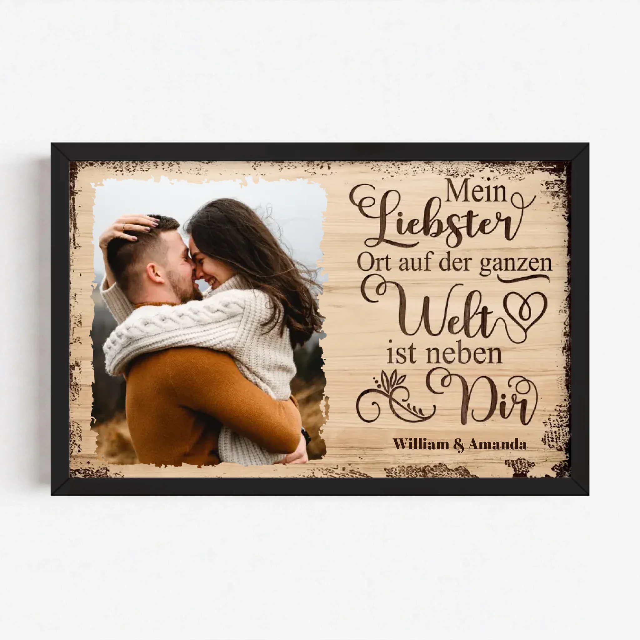 Live Mockup - Frame Poster - Black - 30x20