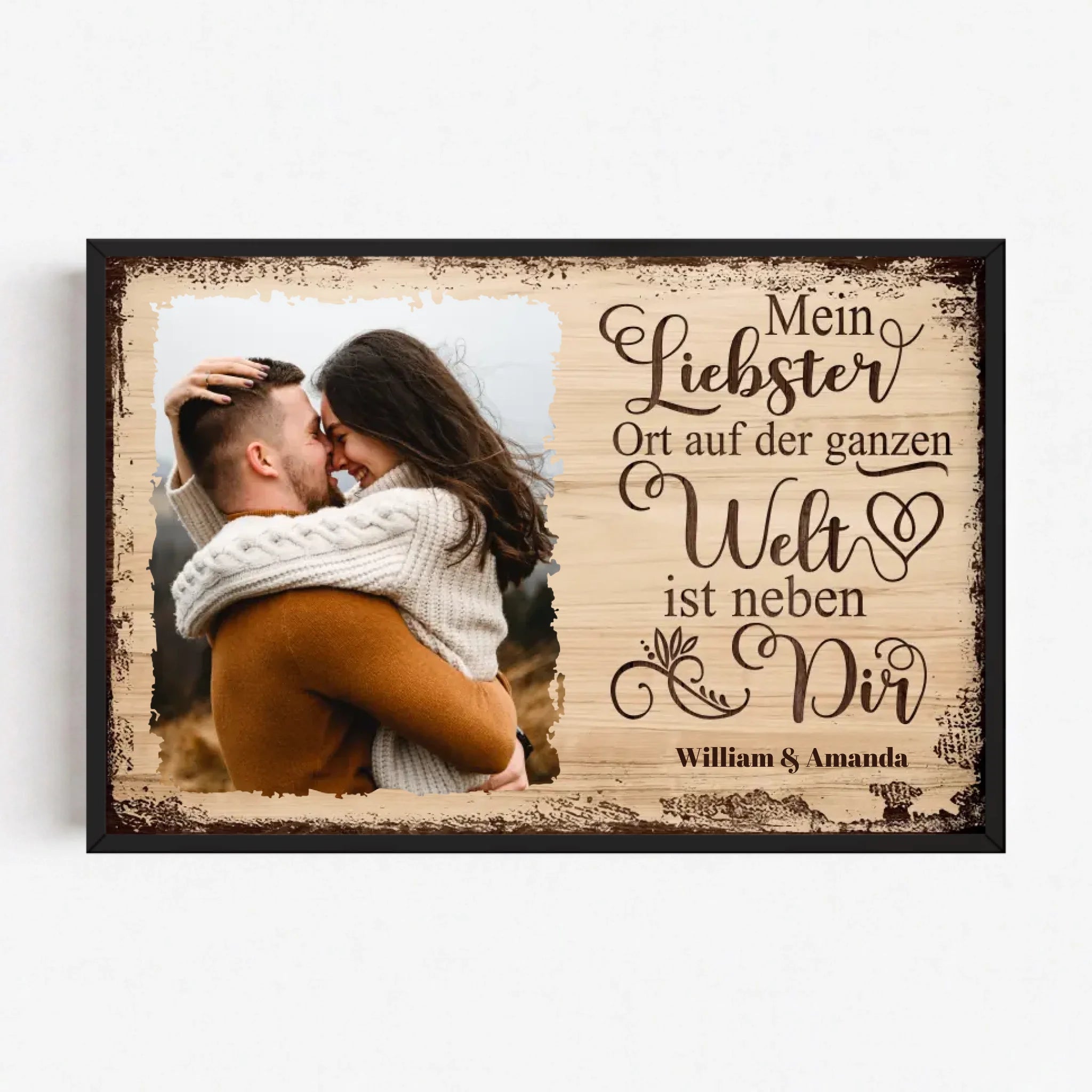 Live Mockup - Frame Poster - Black - 90x60