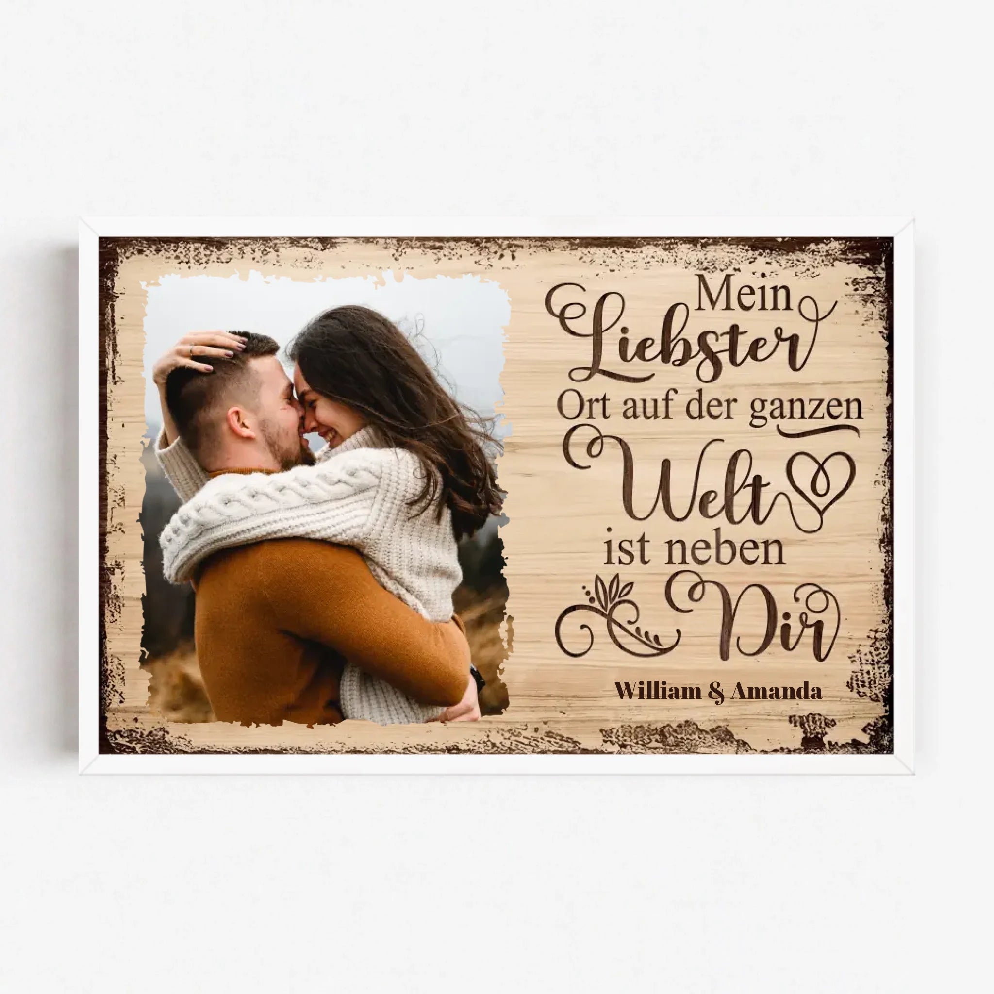 Live Mockup - Frame Poster - White - 75x50