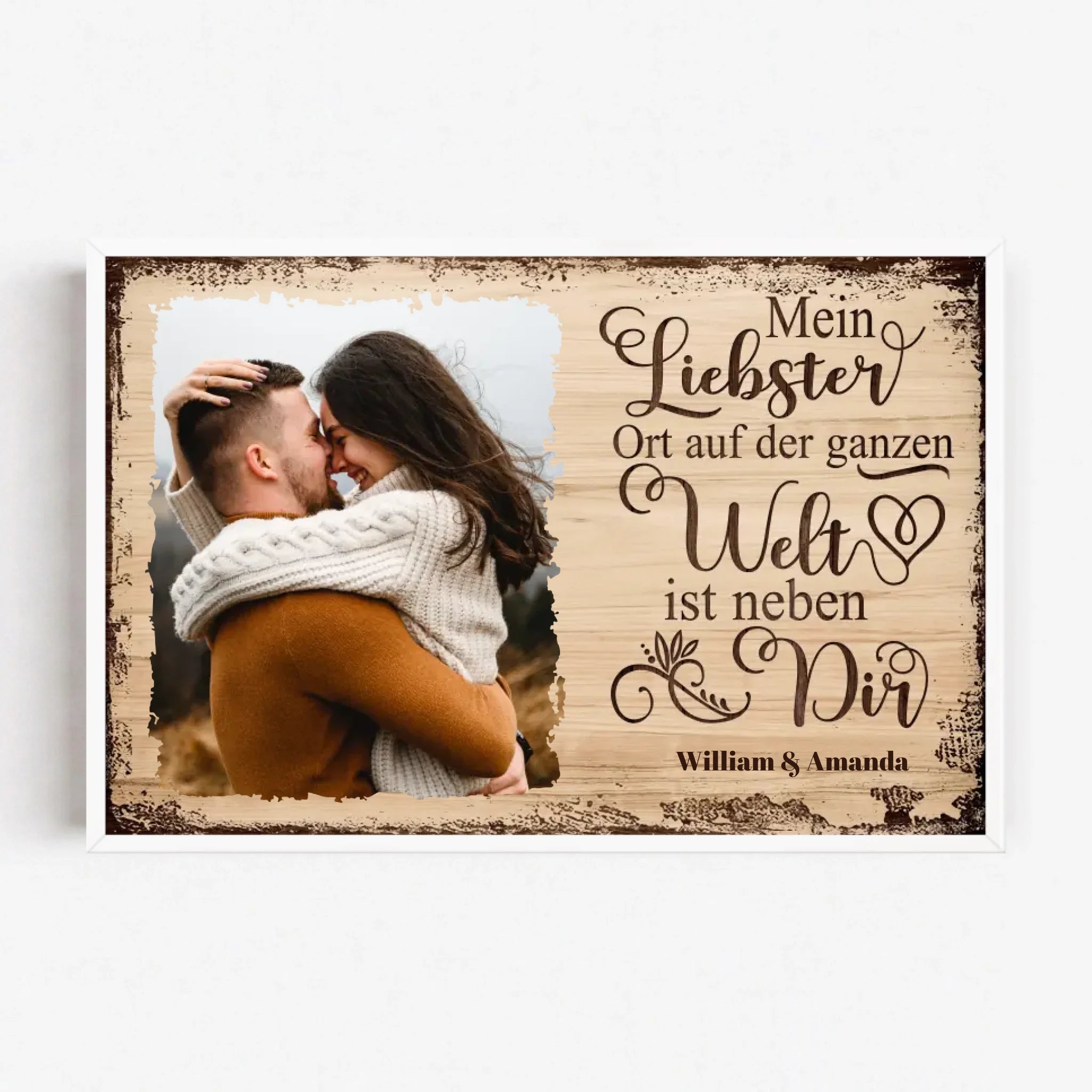 Live Mockup - Frame Poster - White - 90x60