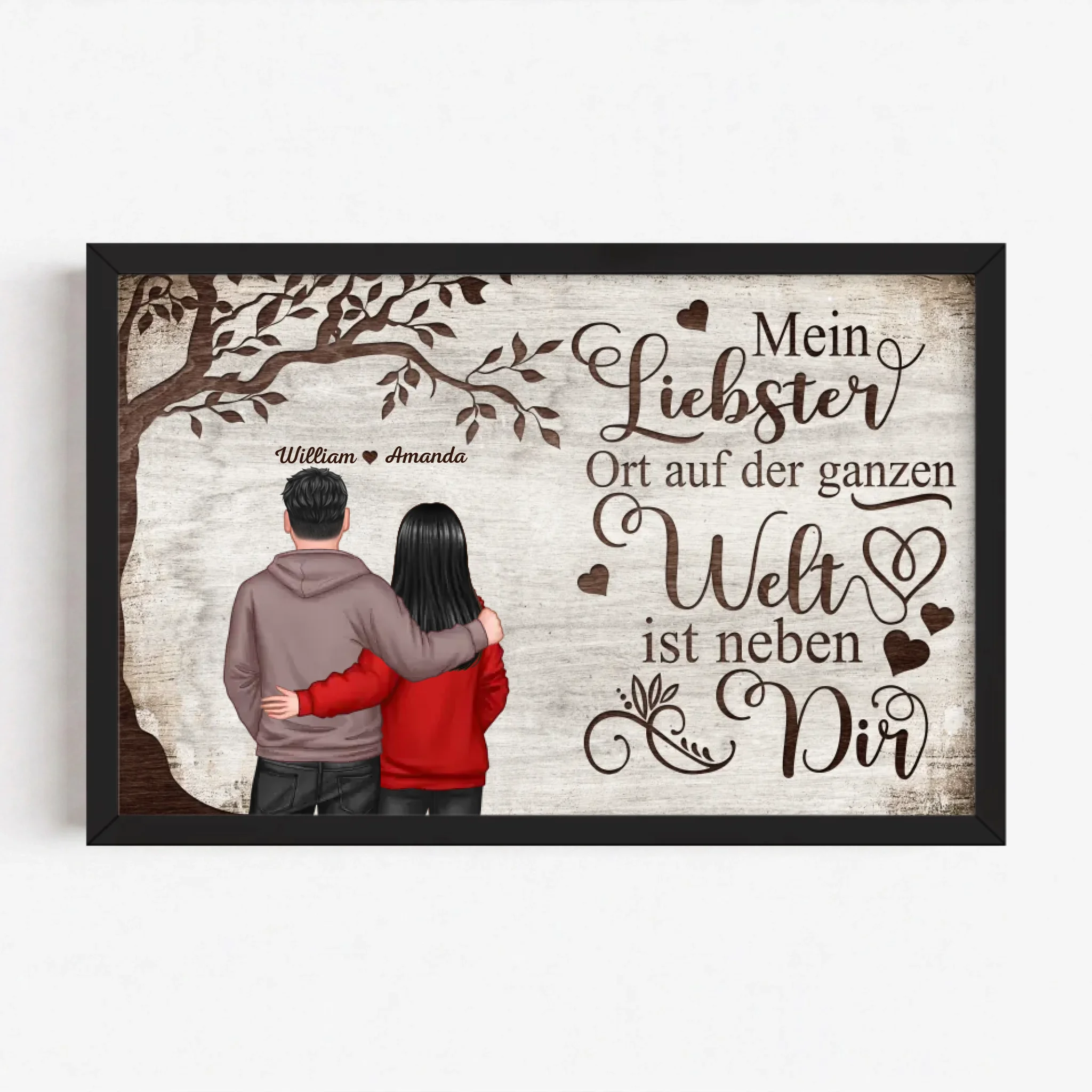 Live Mockup - Frame Poster - Black - 30x20