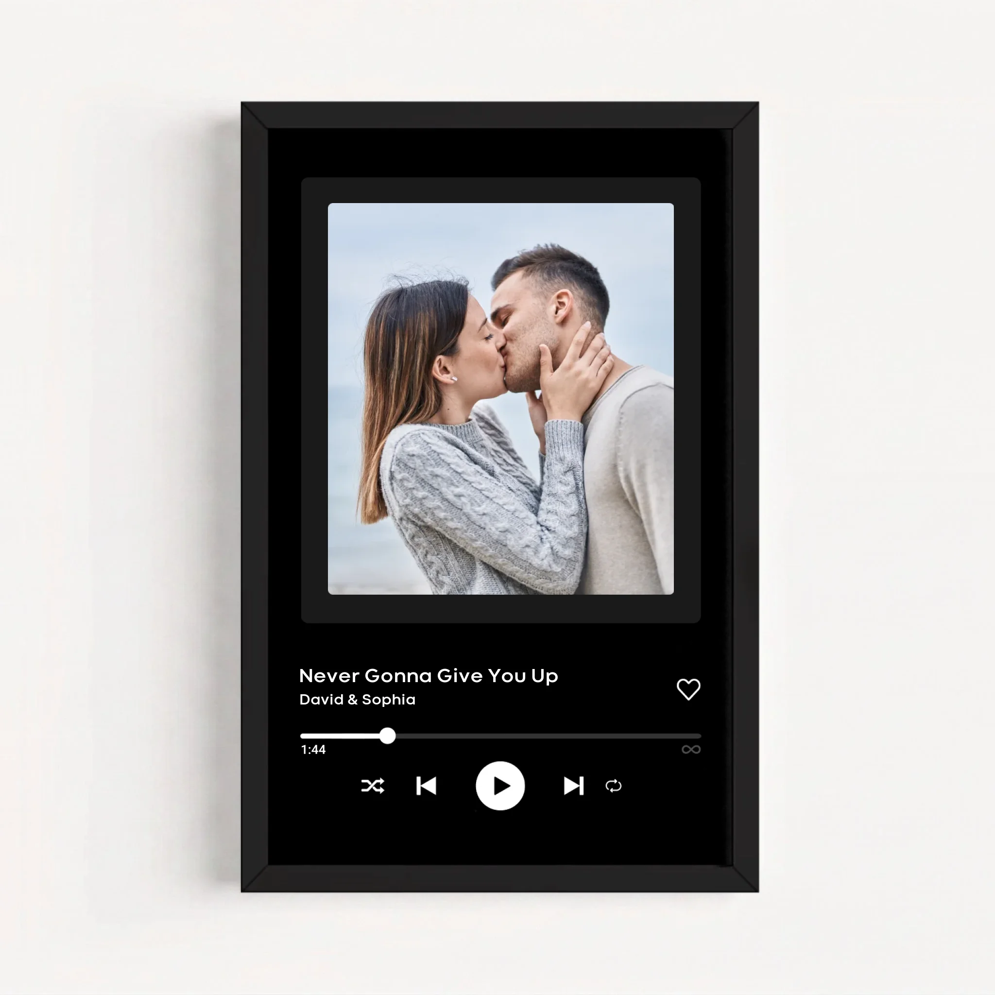 Live Mockup - Frame Poster - Black - 20x30