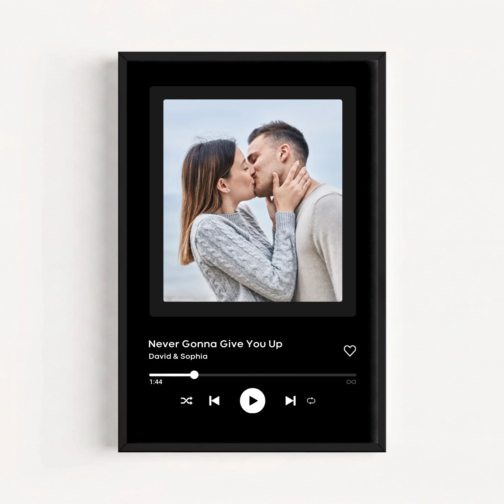 Live Mockup - Frame Poster - Black - 60x90