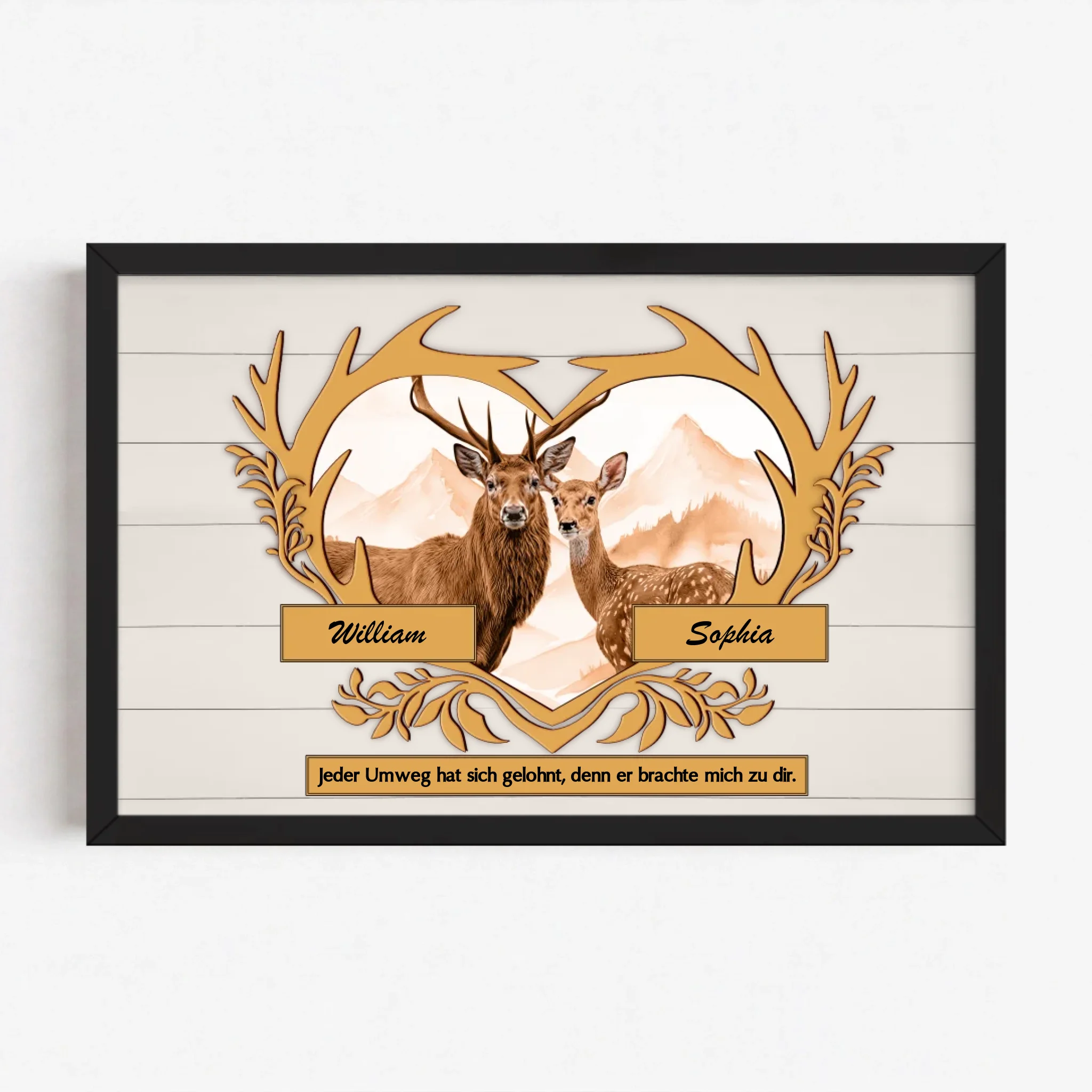 Live Mockup - Frame Poster - Black - 30x20