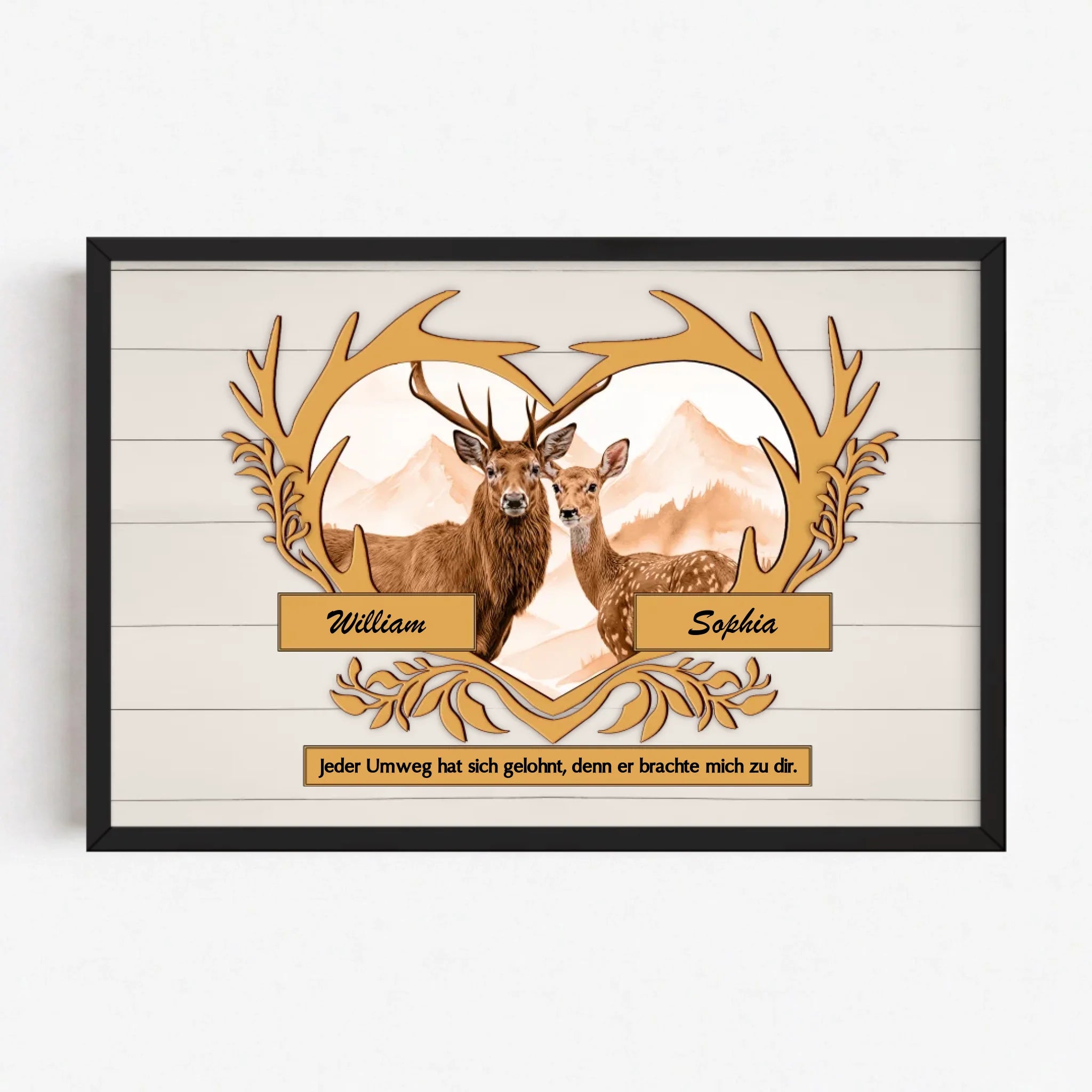 Live Mockup - Frame Poster - Black - 60x40
