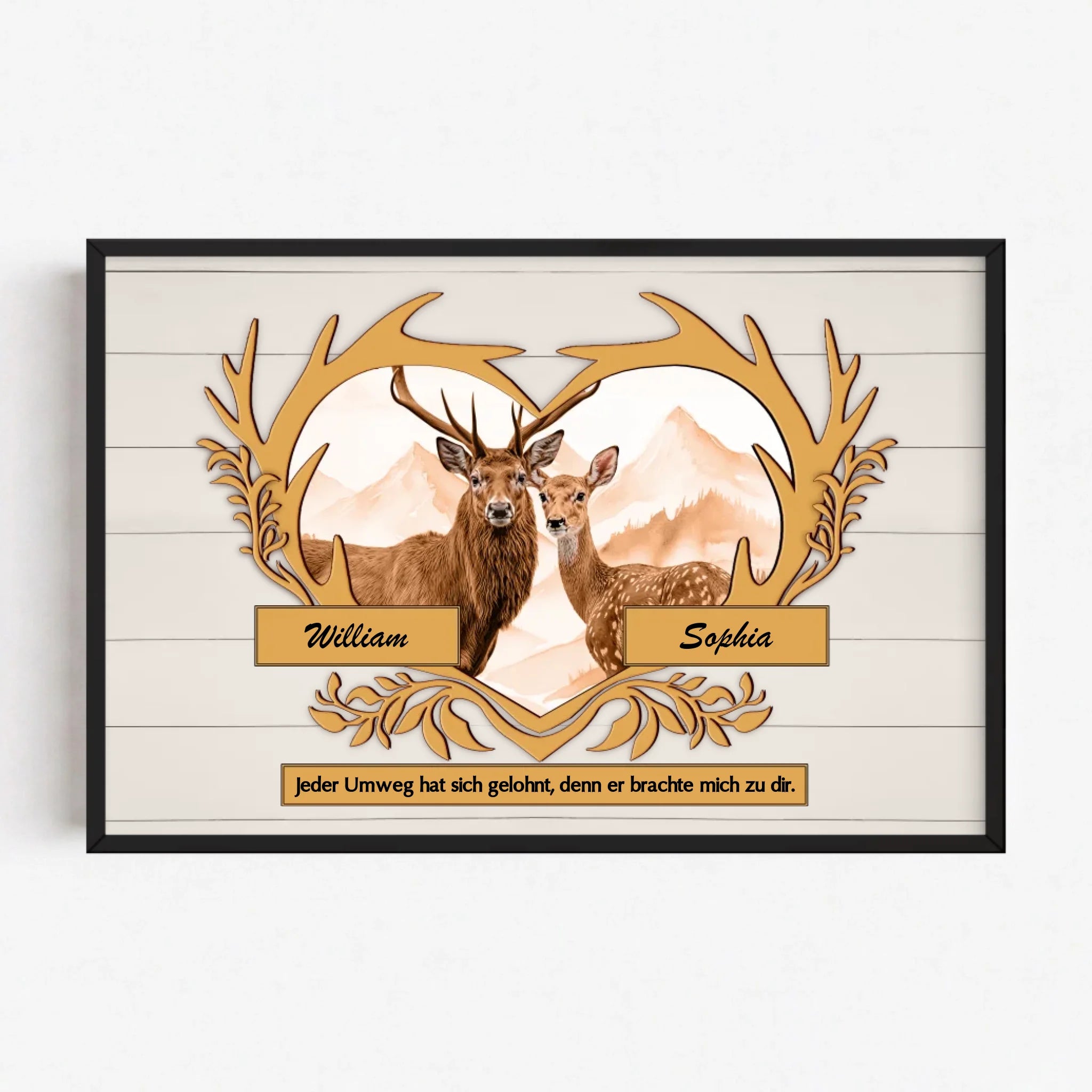 Live Mockup - Frame Poster - Black - 90x60