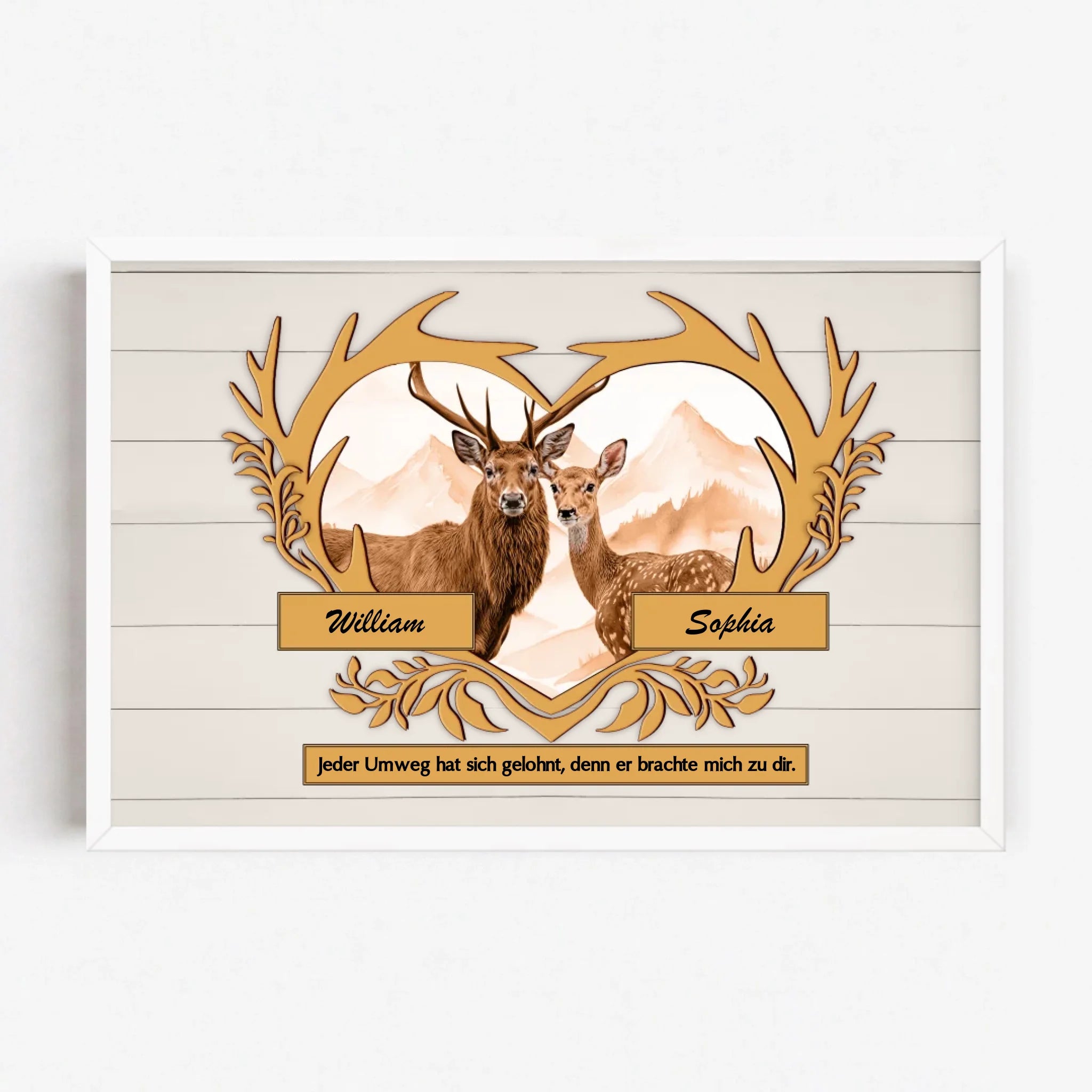 Live Mockup - Frame Poster - White - 60x40