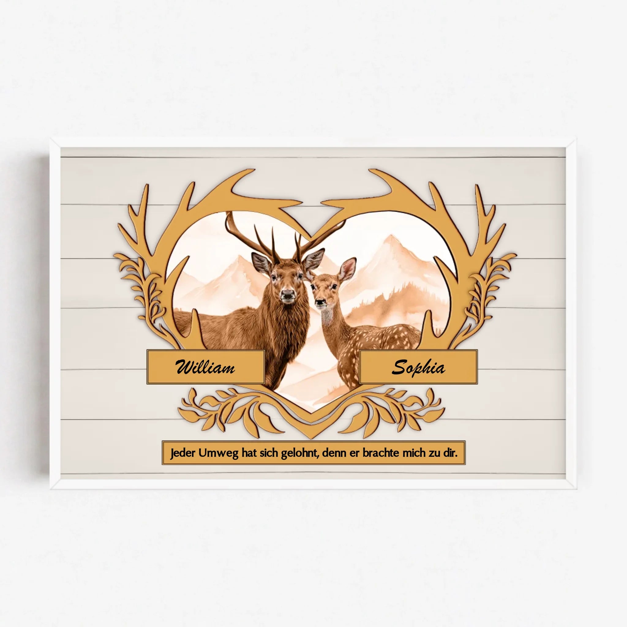 Live Mockup - Frame Poster - White - 90x60
