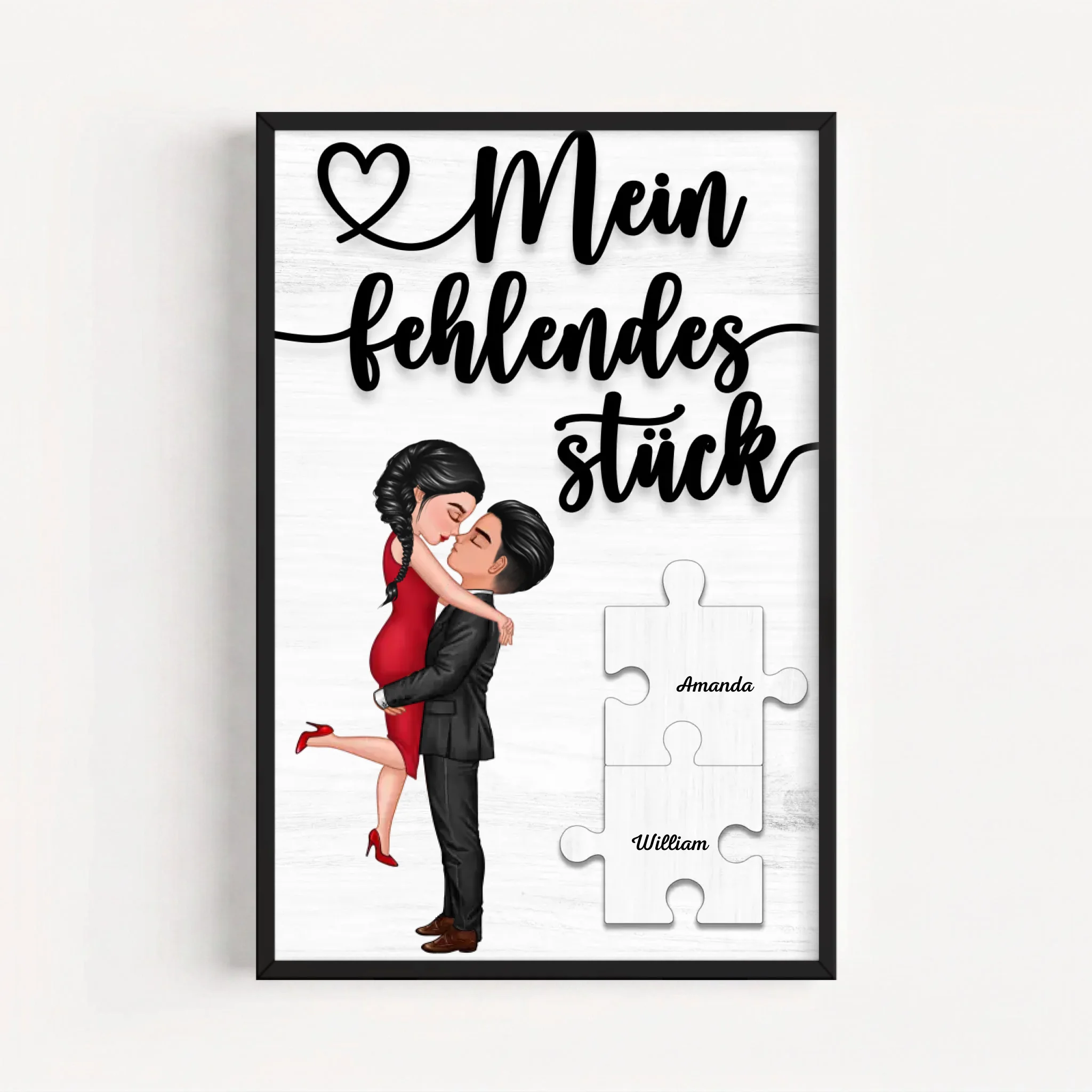 Live Mockup - Frame Poster - Black - 60x90