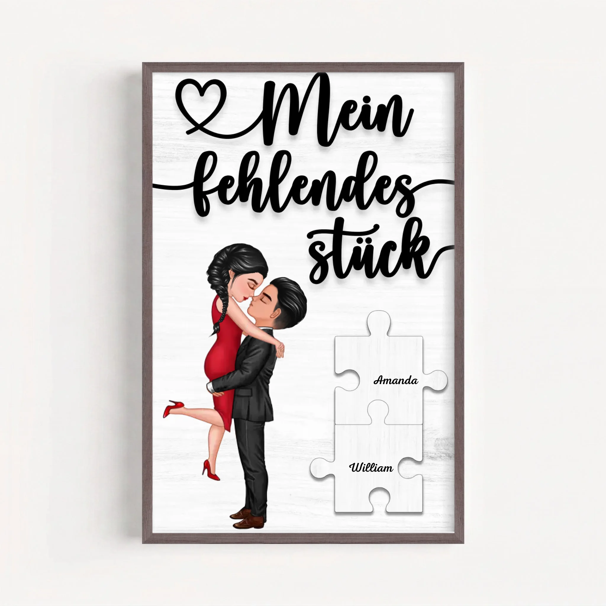 Live Mockup - Frame Poster - Wood - 60x90