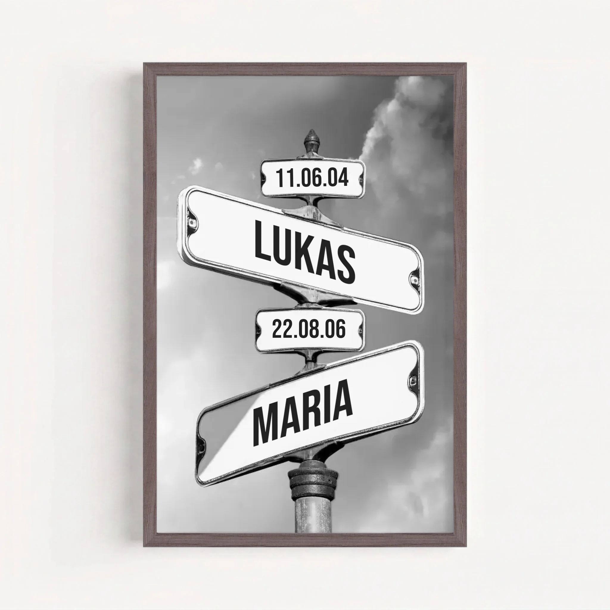 Live Mockup - Frame Poster - Wood - 40x60