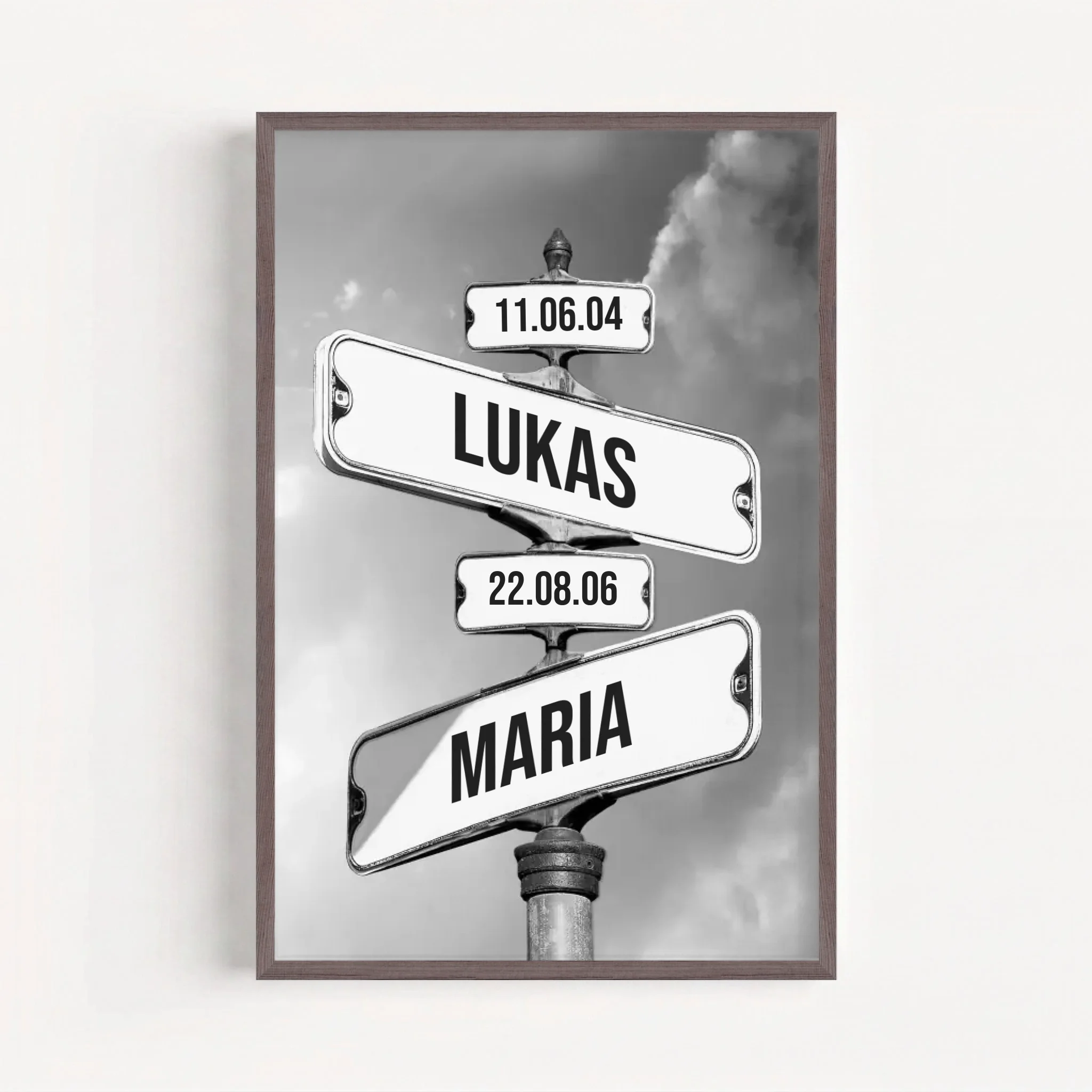 Live Mockup - Frame Poster - Wood - 60x90