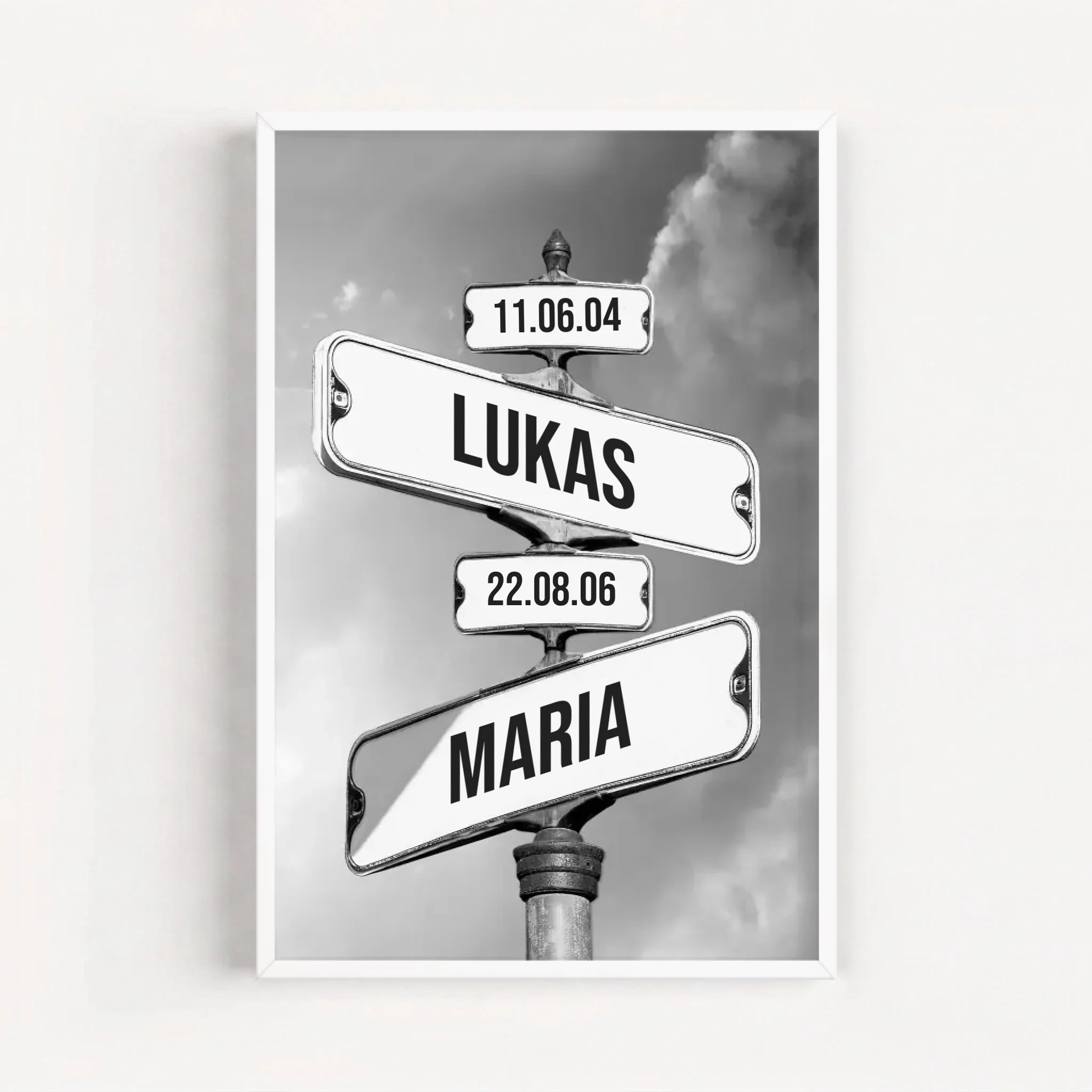 Live Mockup - Frame Poster - White - 60x90