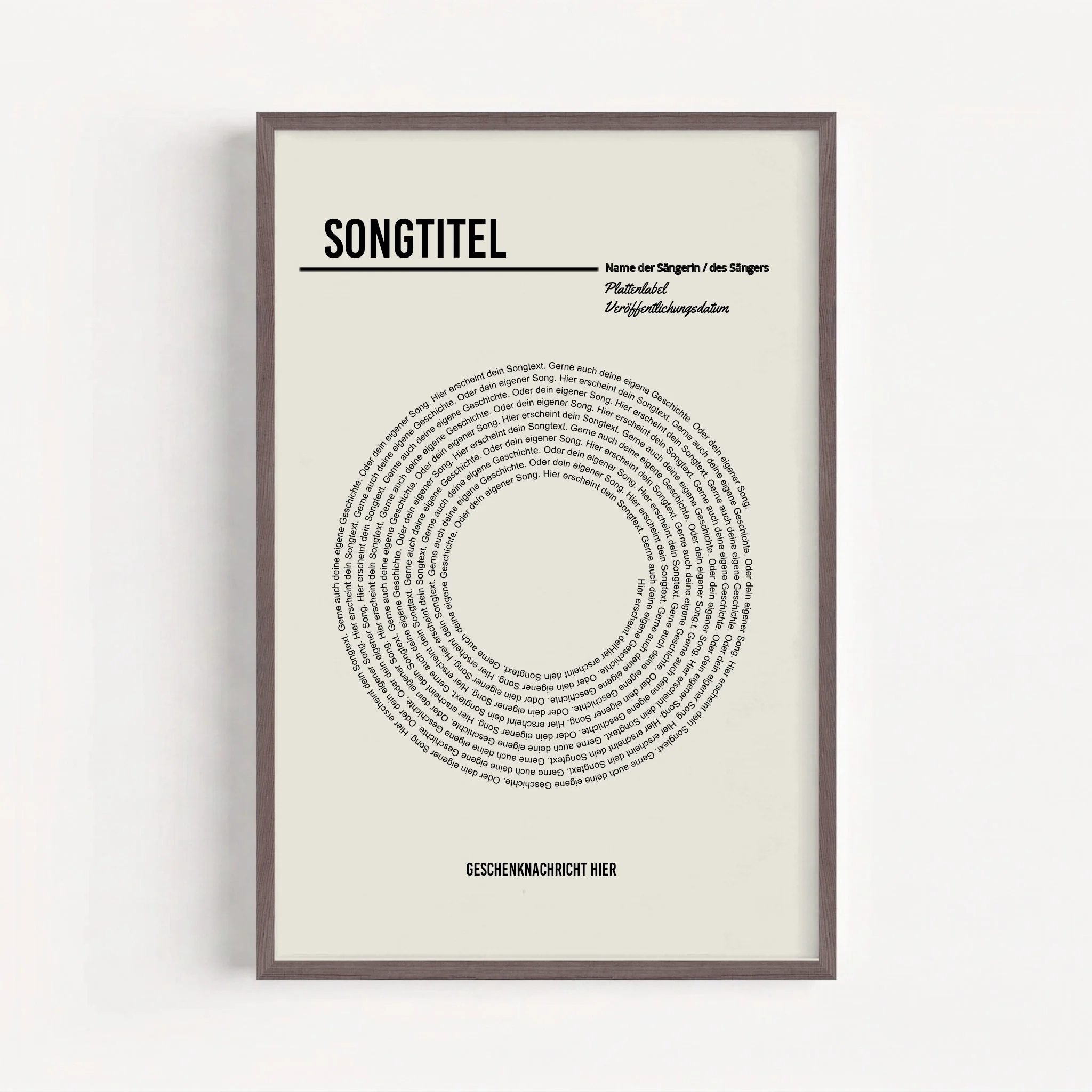 Live Mockup - Frame Poster - Wood - 60x90