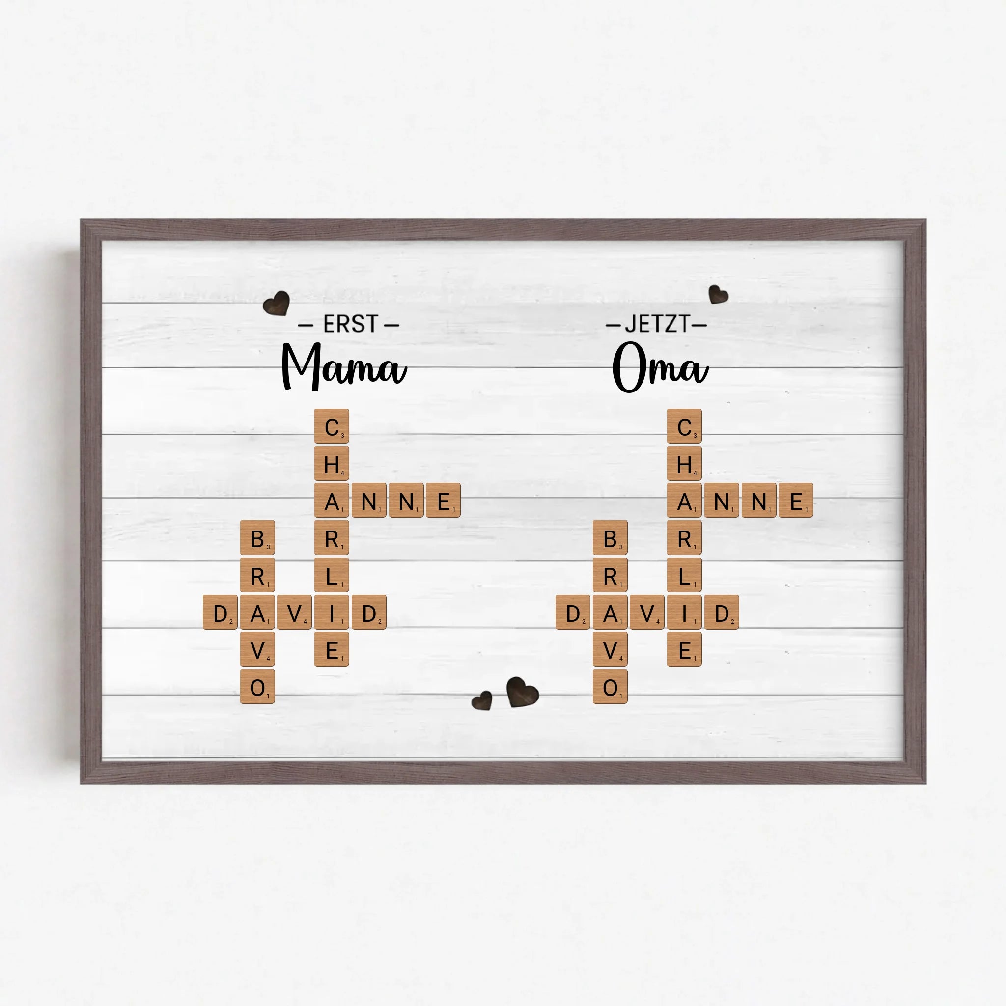 Live Mockup - Frame Poster - Wood - 60x40