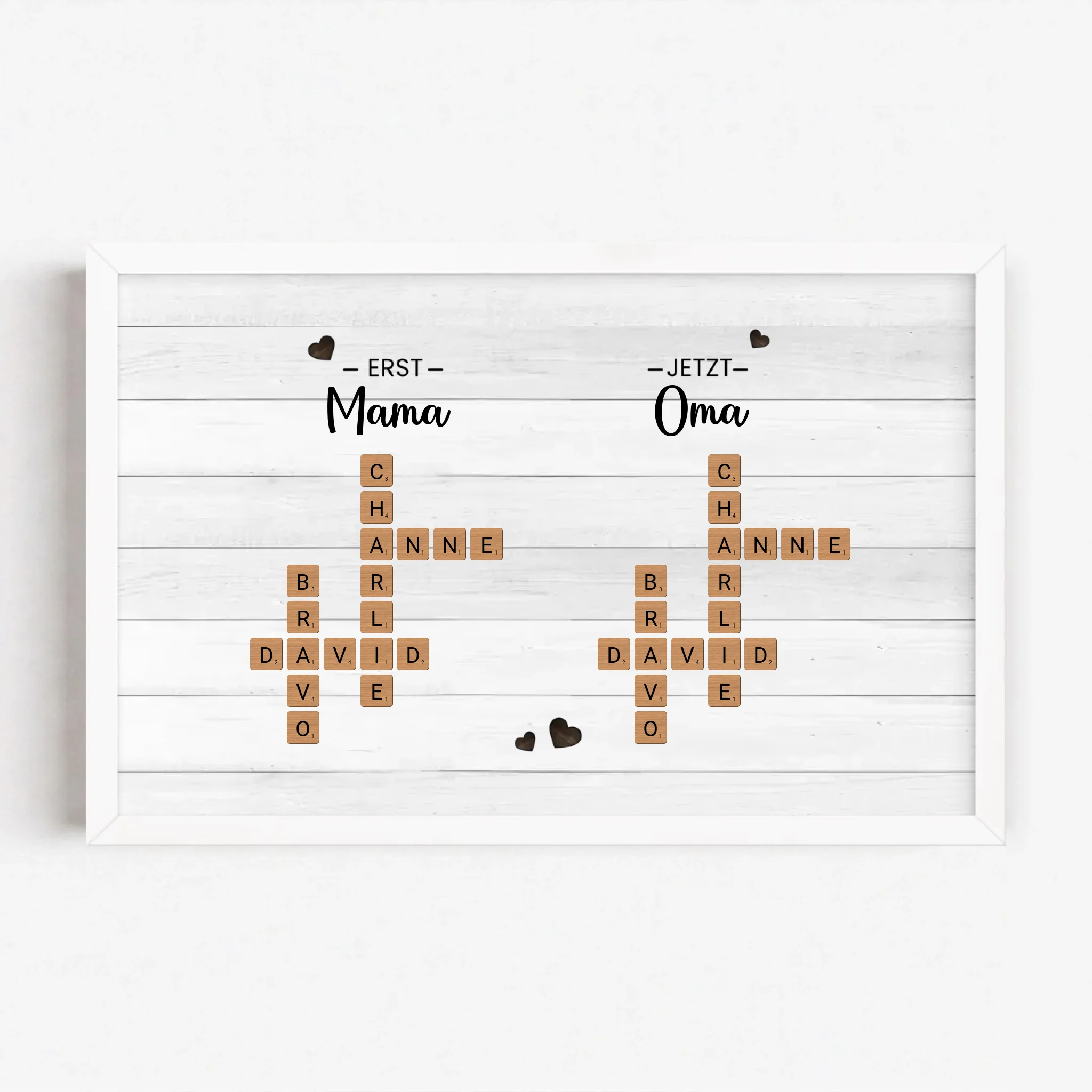 Live Mockup - Frame Poster - White - 30x20
