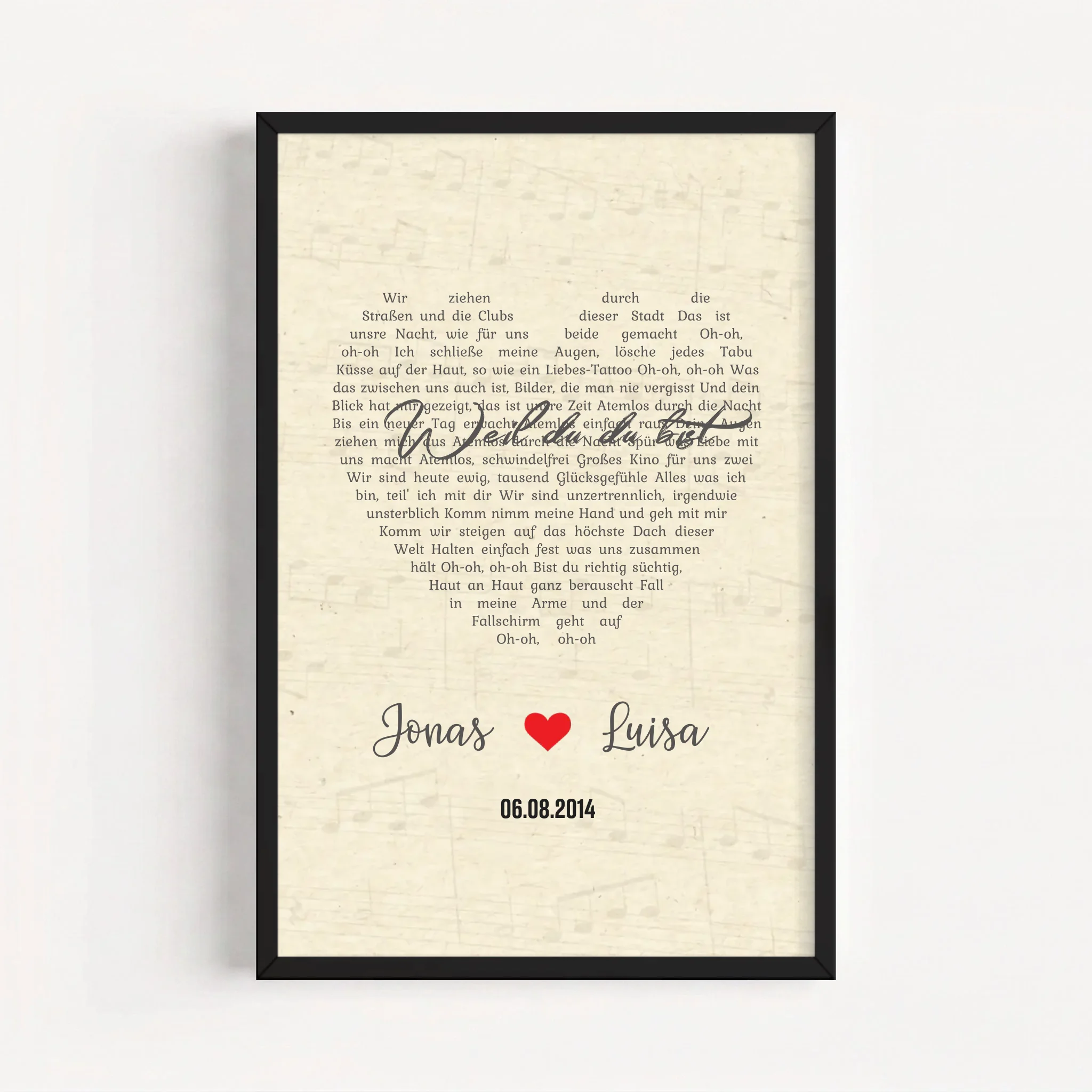 Live Mockup - Frame Poster - Black - 50x75