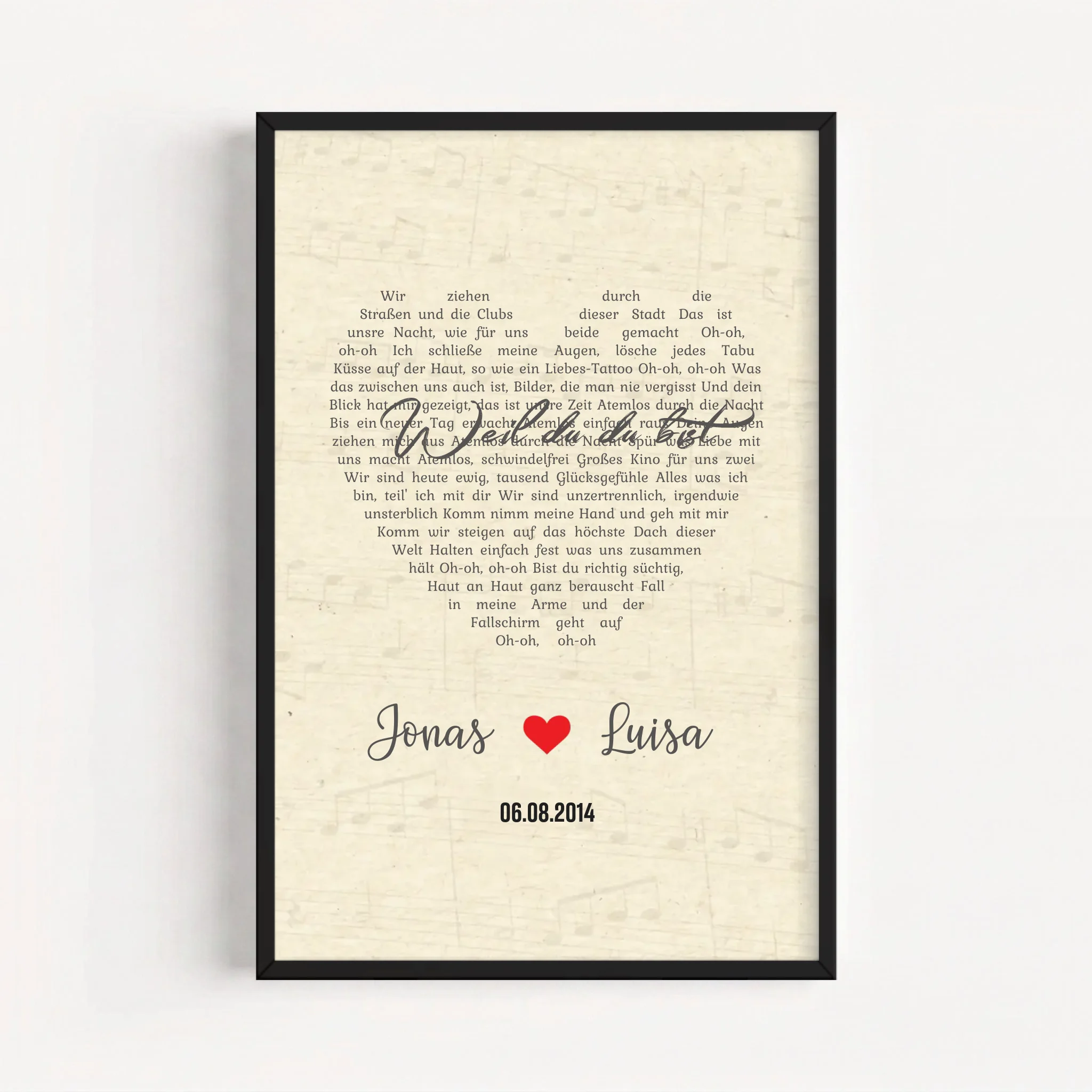 Live Mockup - Frame Poster - Black - 60x90