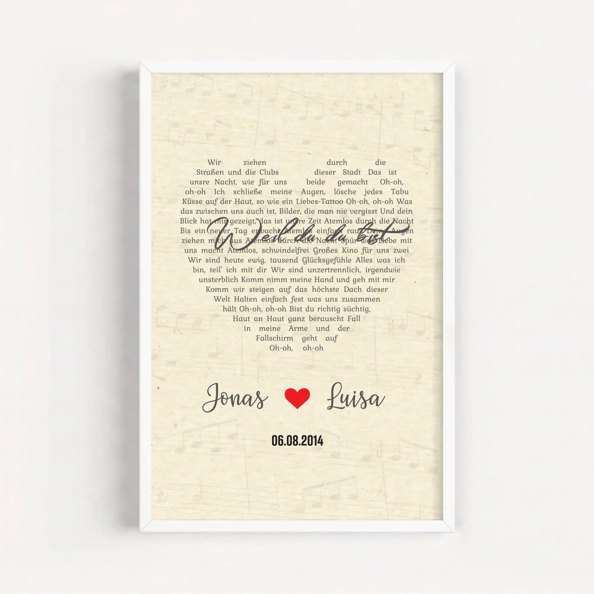 Live Mockup - Frame Poster - White - 50x75