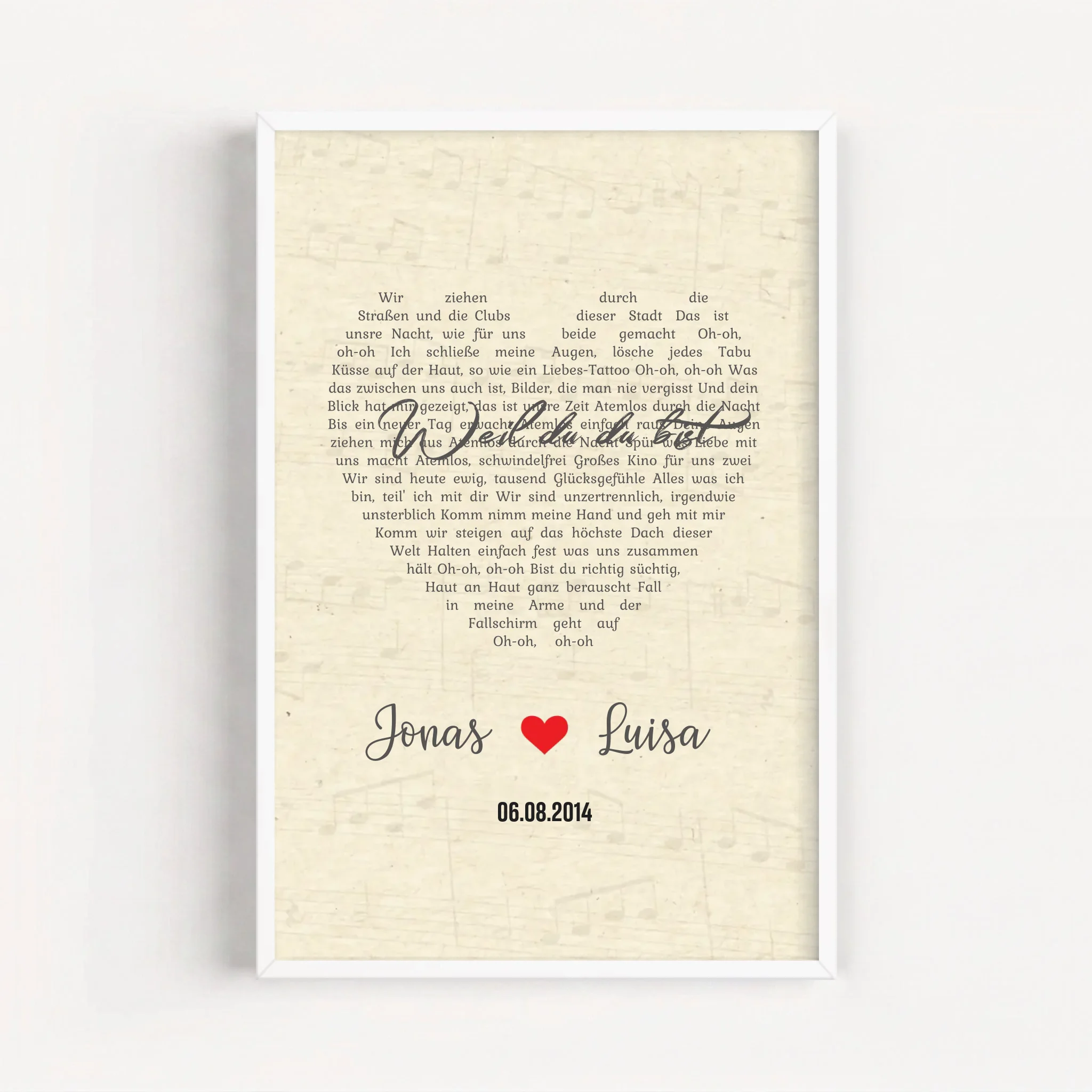 Live Mockup - Frame Poster - White - 60x90