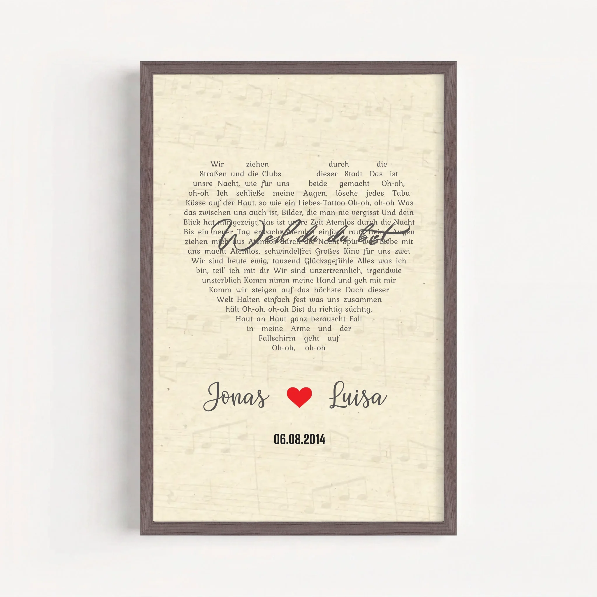 Live Mockup - Frame Poster - Wood - 40x60