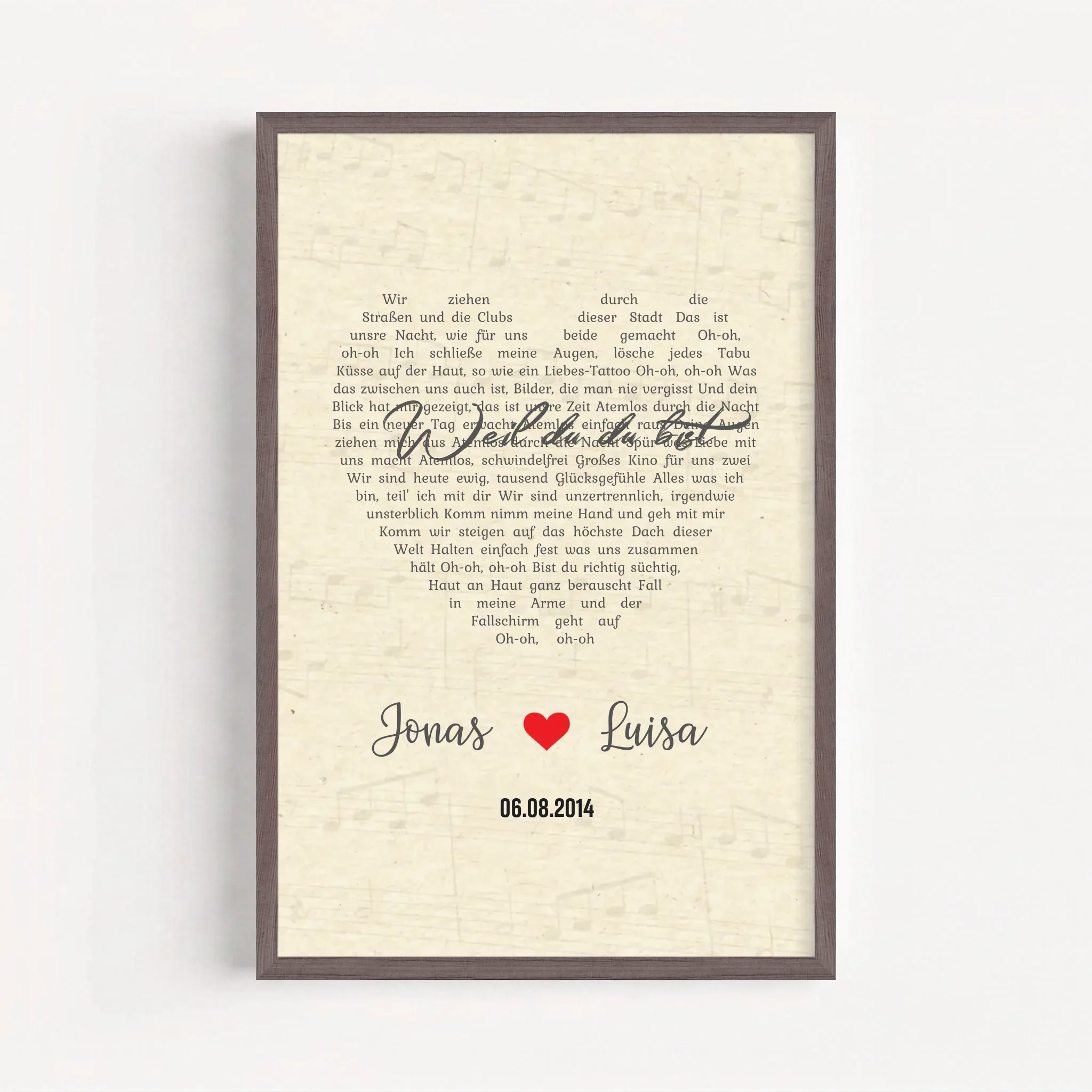 Live Mockup - Frame Poster - Wood - 50x75