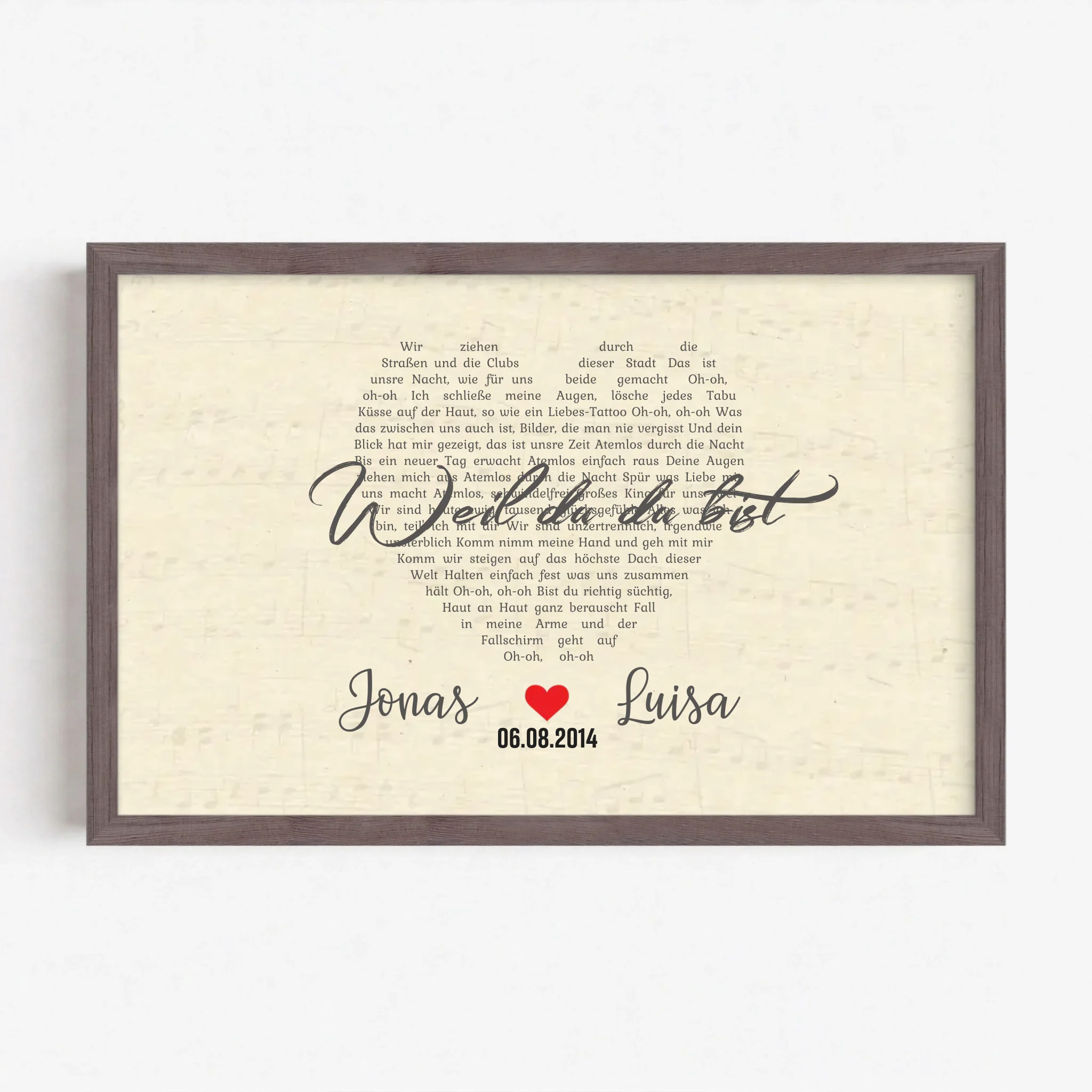 Live Mockup - Frame Poster - Wood - 30x20